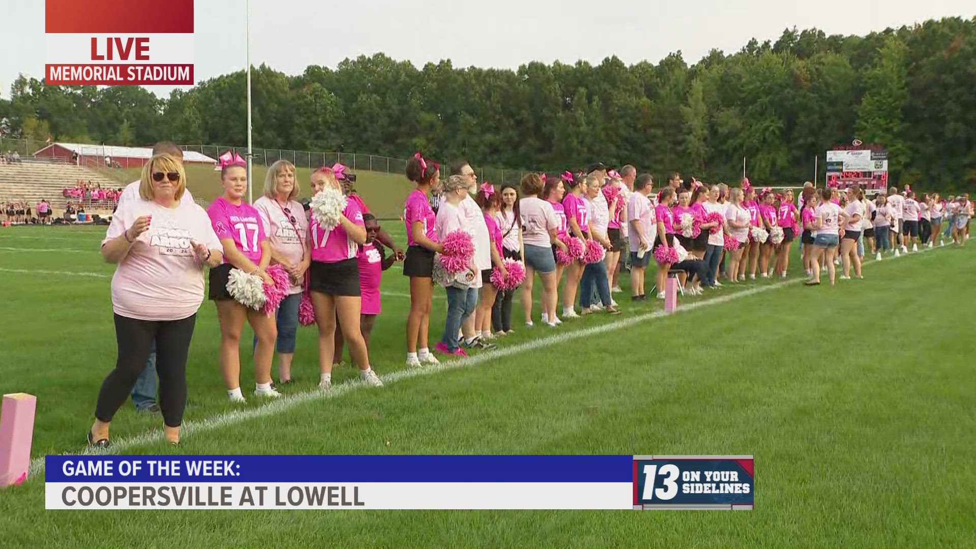 13 On Your Sidelines has all your high school football highlights every Friday night.