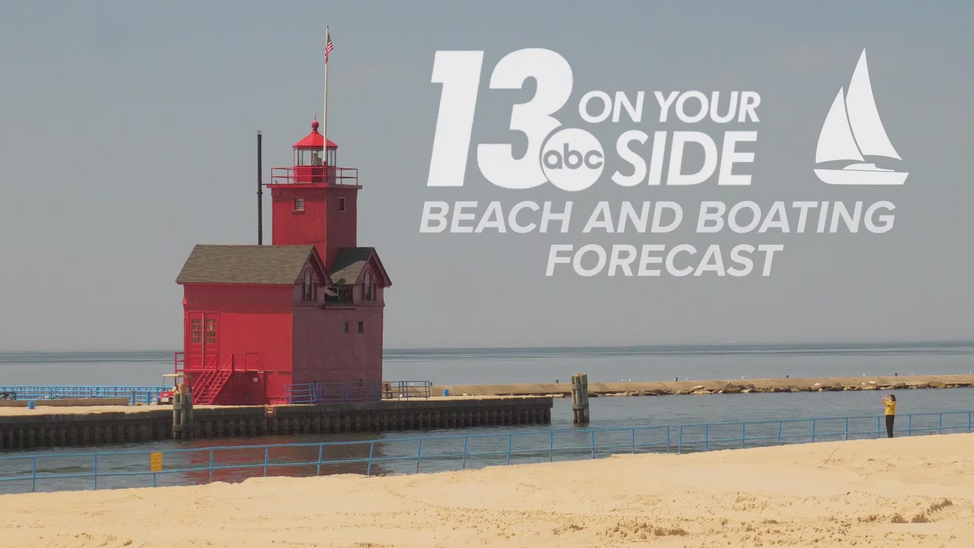 Check out the latest beach and boating forecast before heading out to Lake Michigan!