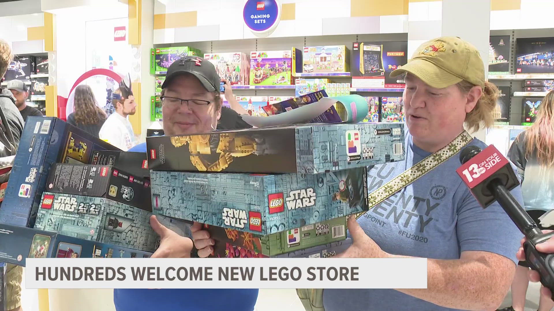 Woodland Mall welcomed a LEGO store to West Michigan Friday.