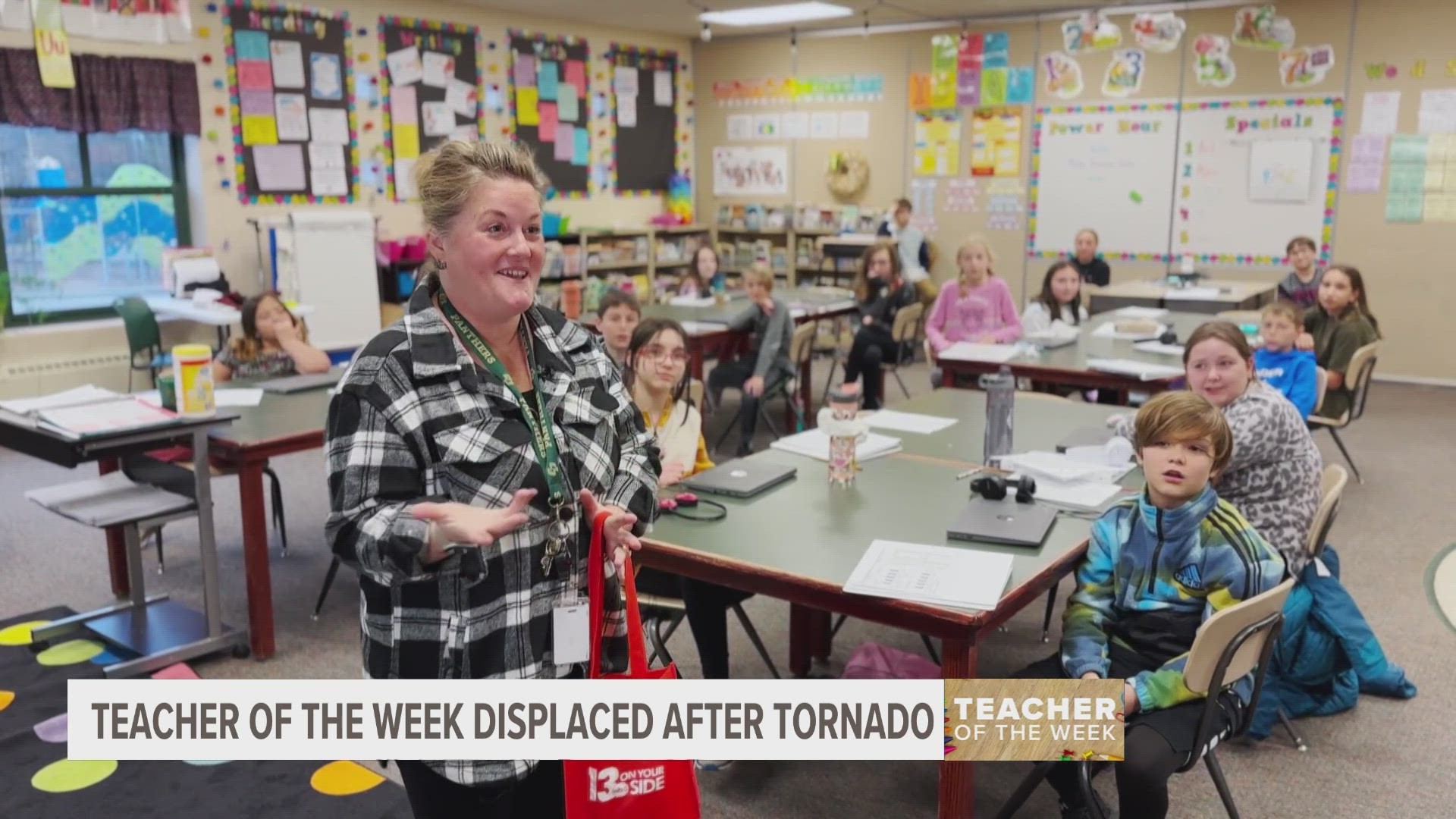 Lisa Czypera has had a rough go this last school year, losing her home in a tornado. Those challenges haven’t stopped this educator from showing up for her students.