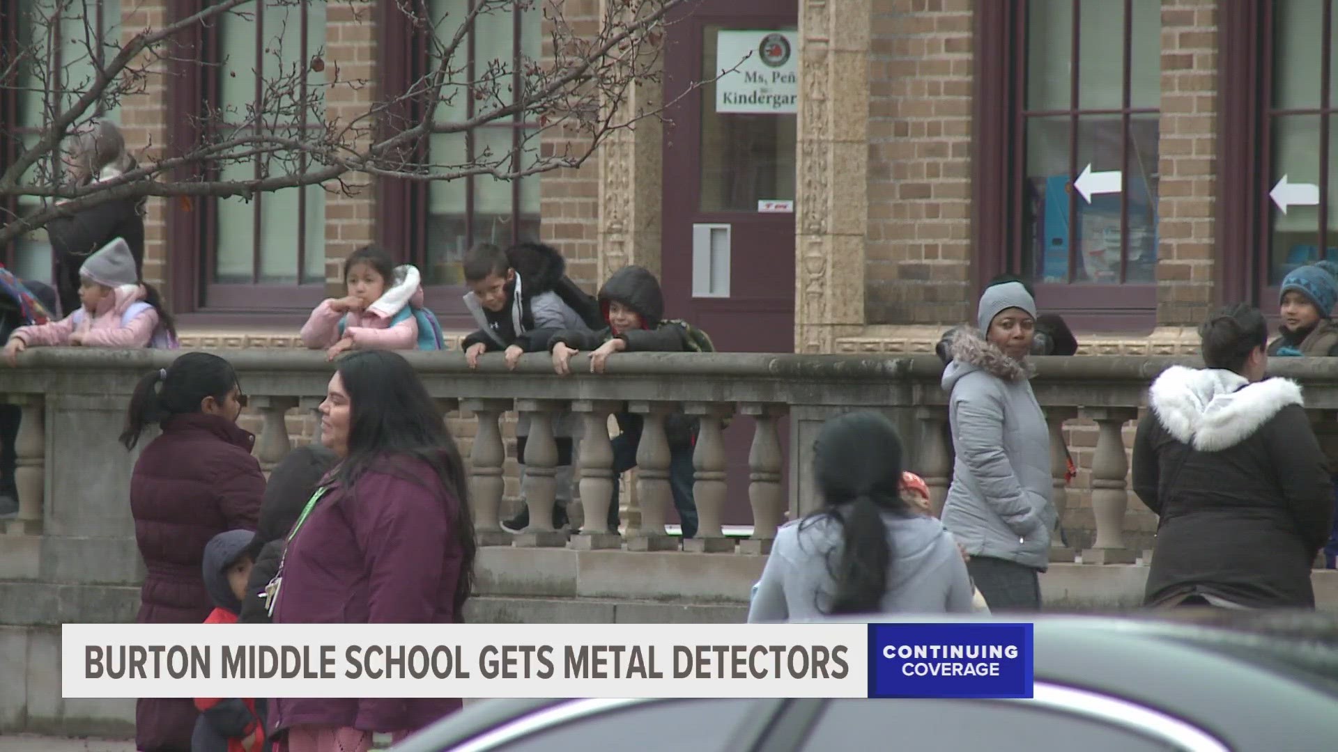 Burton Middle School gets metal detectors