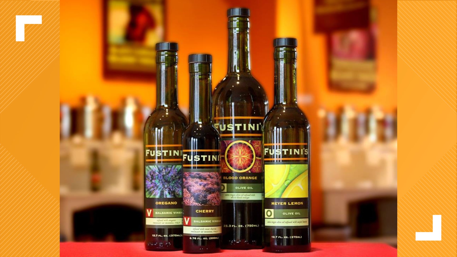 This holiday season, make sure you pick up a bottle of Fustini’s oil.  They offer a wide variety of products including vinegar and balsamic.