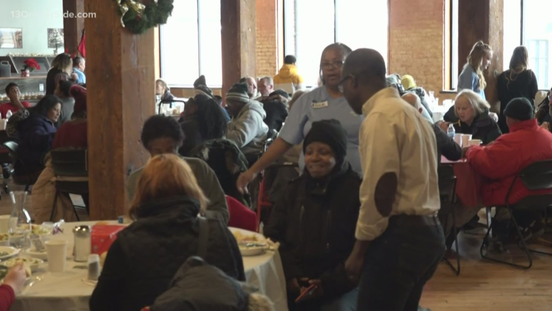 Mel Trotter Ministries has opened its doors again to host a free meal to those experiencing hunger and homelessness in Grand Rapids.