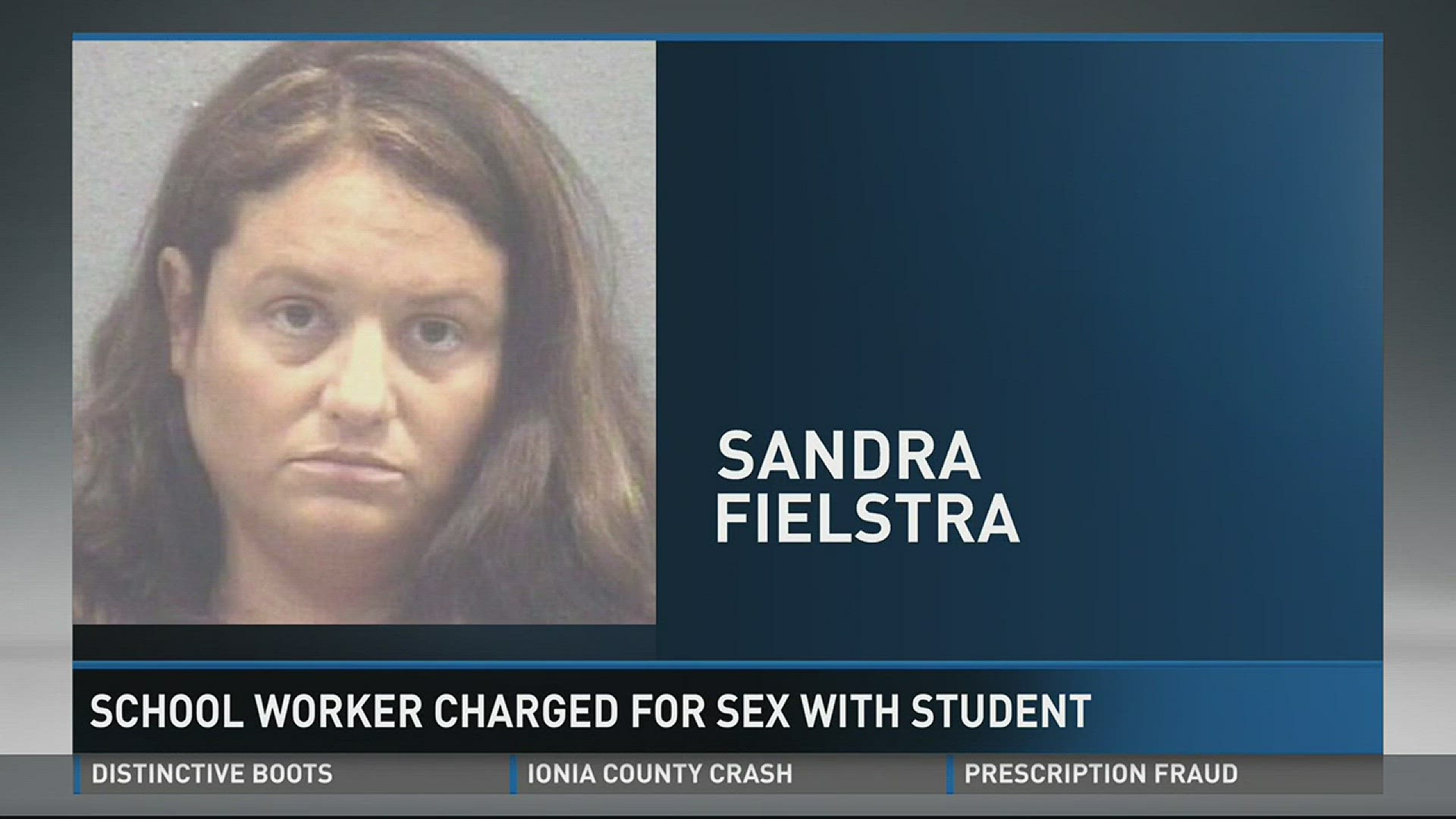 School worker charged for sex with student