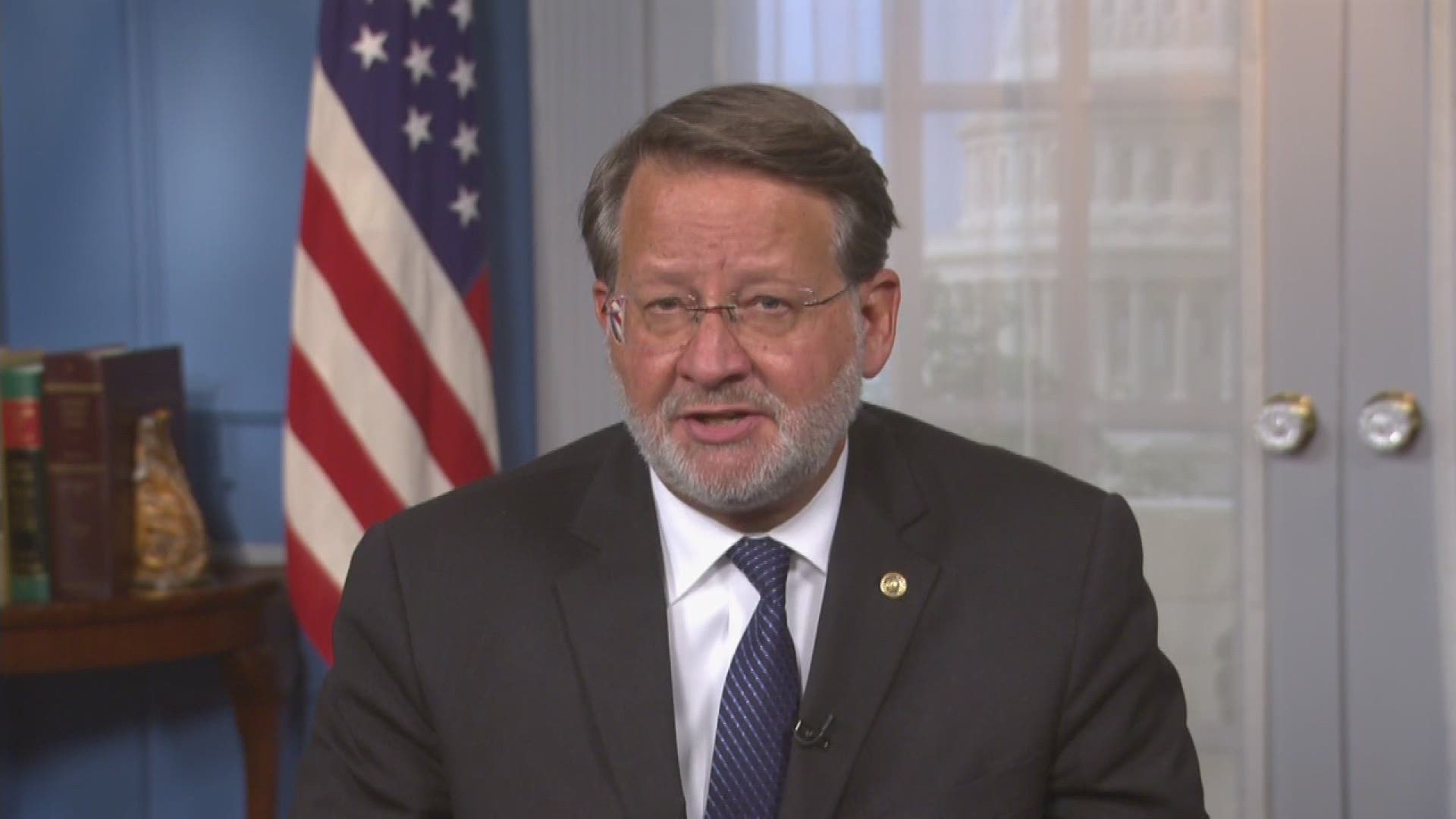 Senator Gary Peters talked on Wednesday about continuing the $600 weekly unemployment benefit.