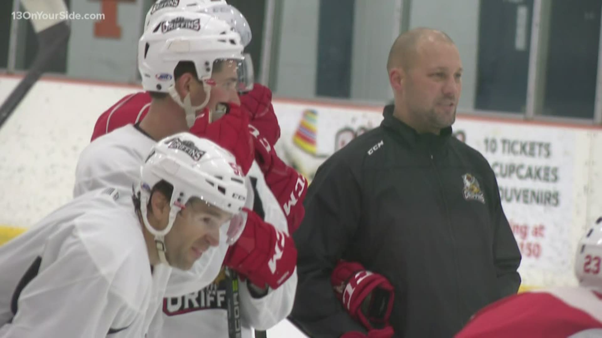 The Grand Rapids Griffins held their first official practice of the season on Monday morning, Sept. 30.