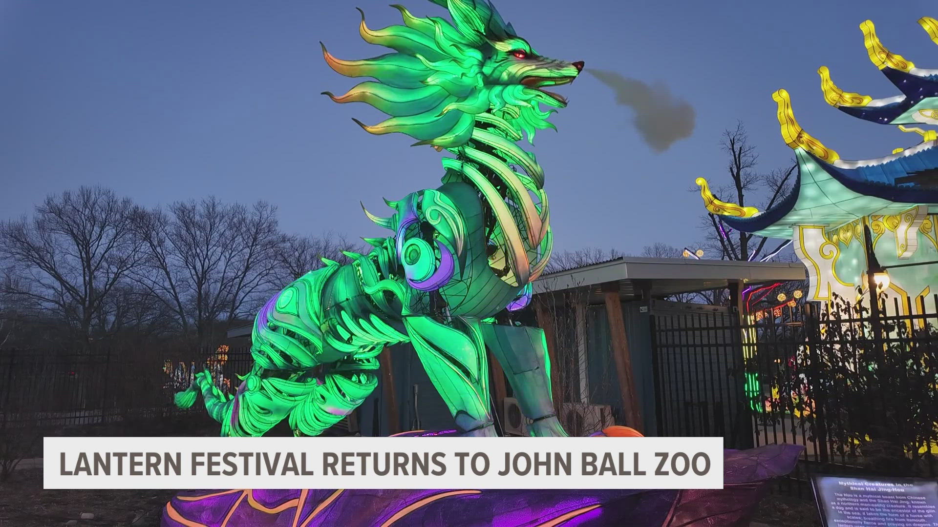 This year's festival will be held Wednesdays through Sundays at John Ball Zoo in Grand Rapids, starting April 9-June 15.