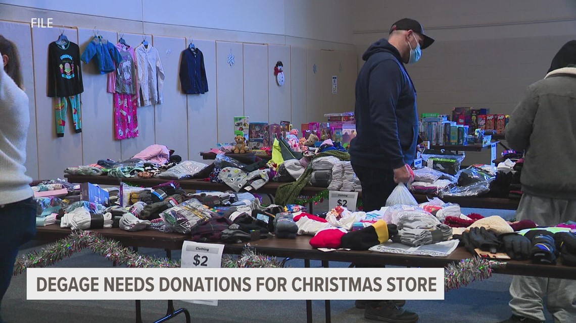 Degage Ministries needs donations for community Christmas store