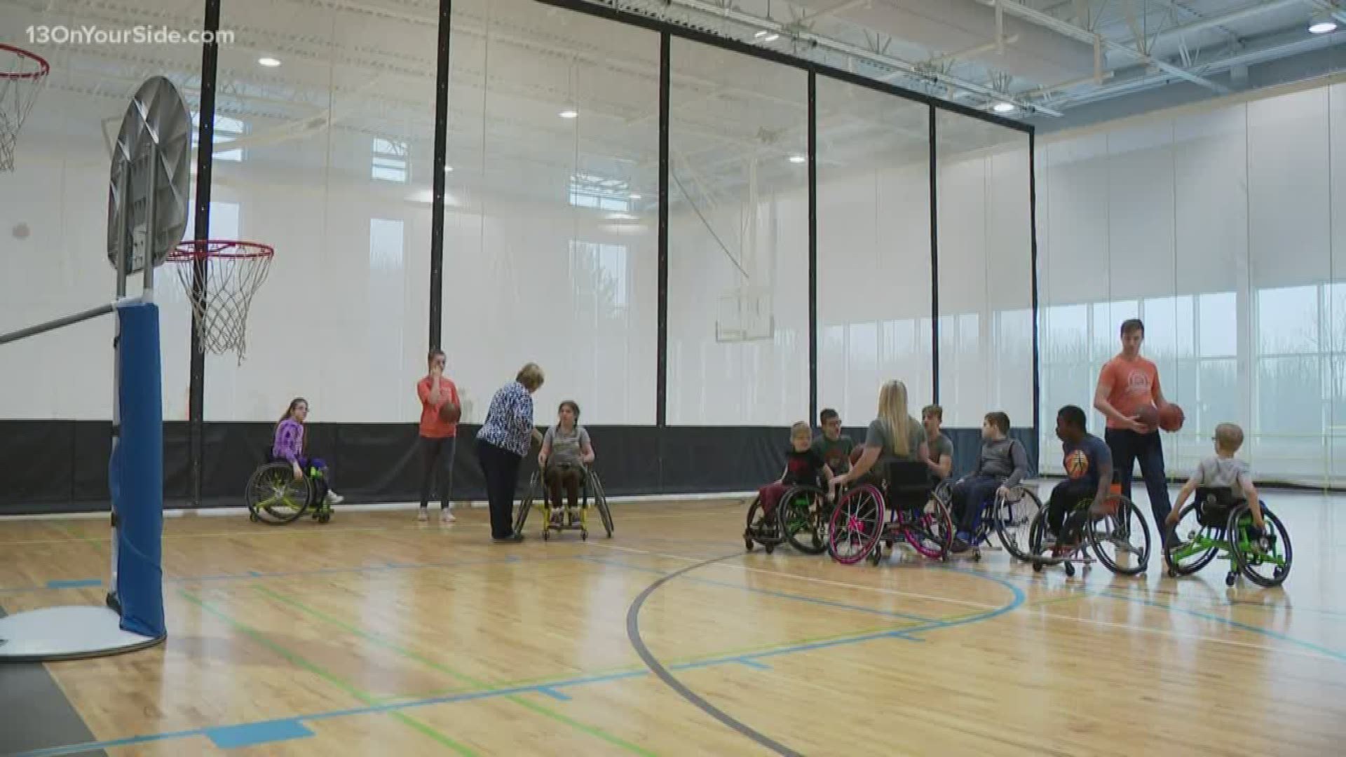 Mary Free Bed has a wheelchair and adaptive sports program for patients and members of the community.