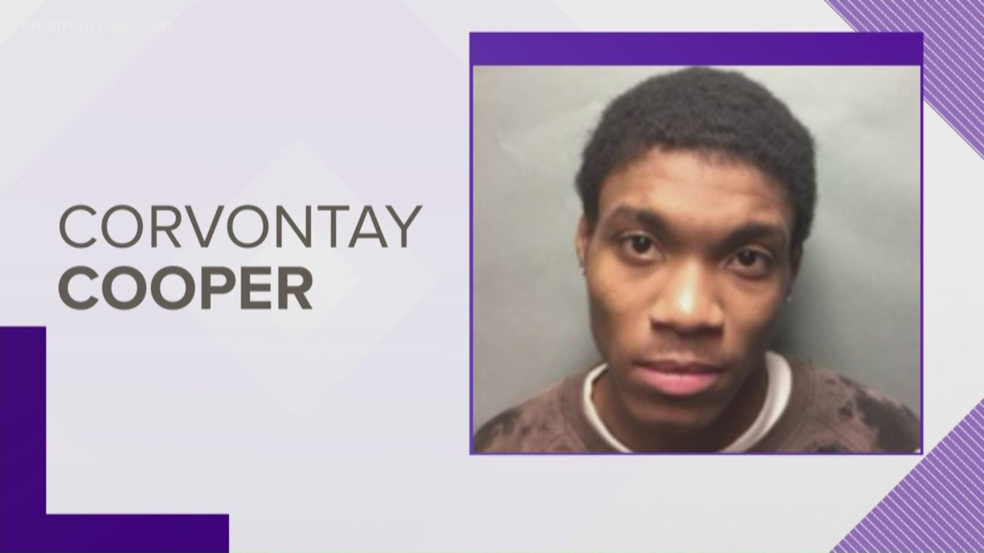 A federal prosecutor said Corvontay Cooper has a 'troubling history related to narcotics,' which includes an April arrest involving heroin and a loaded handgun.