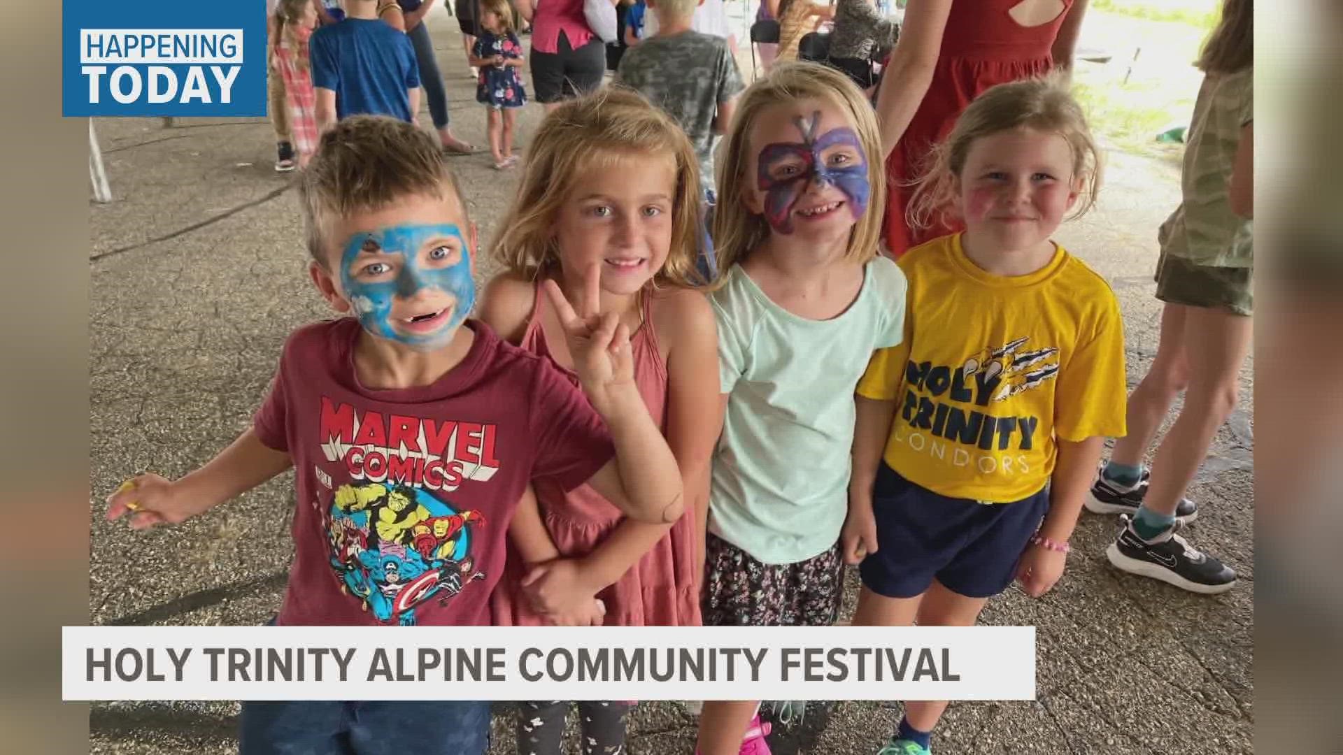 A Comstock Park staple is back! Holy Trinity Church's Alpine Community Festival is running Sept. 10 through 11.