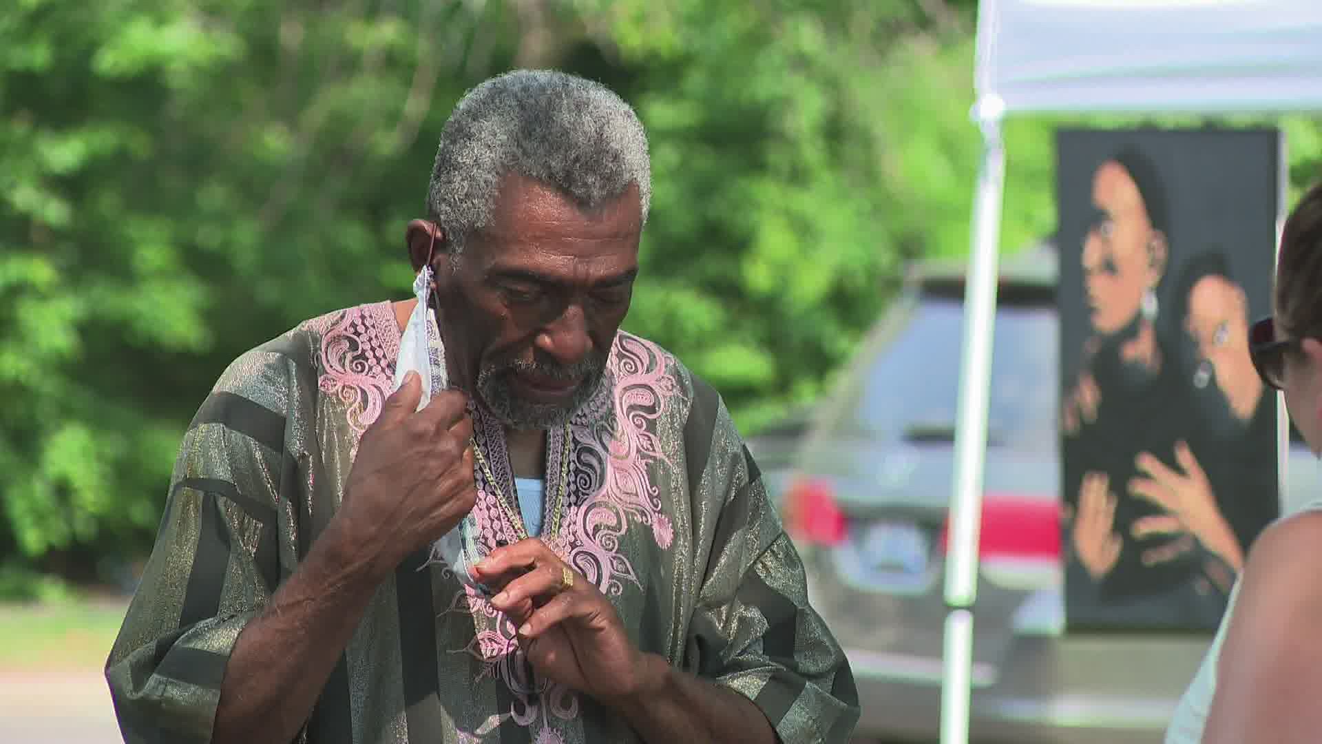 A two-day Juneteenth celebration continued in Grand Rapids on Saturday.