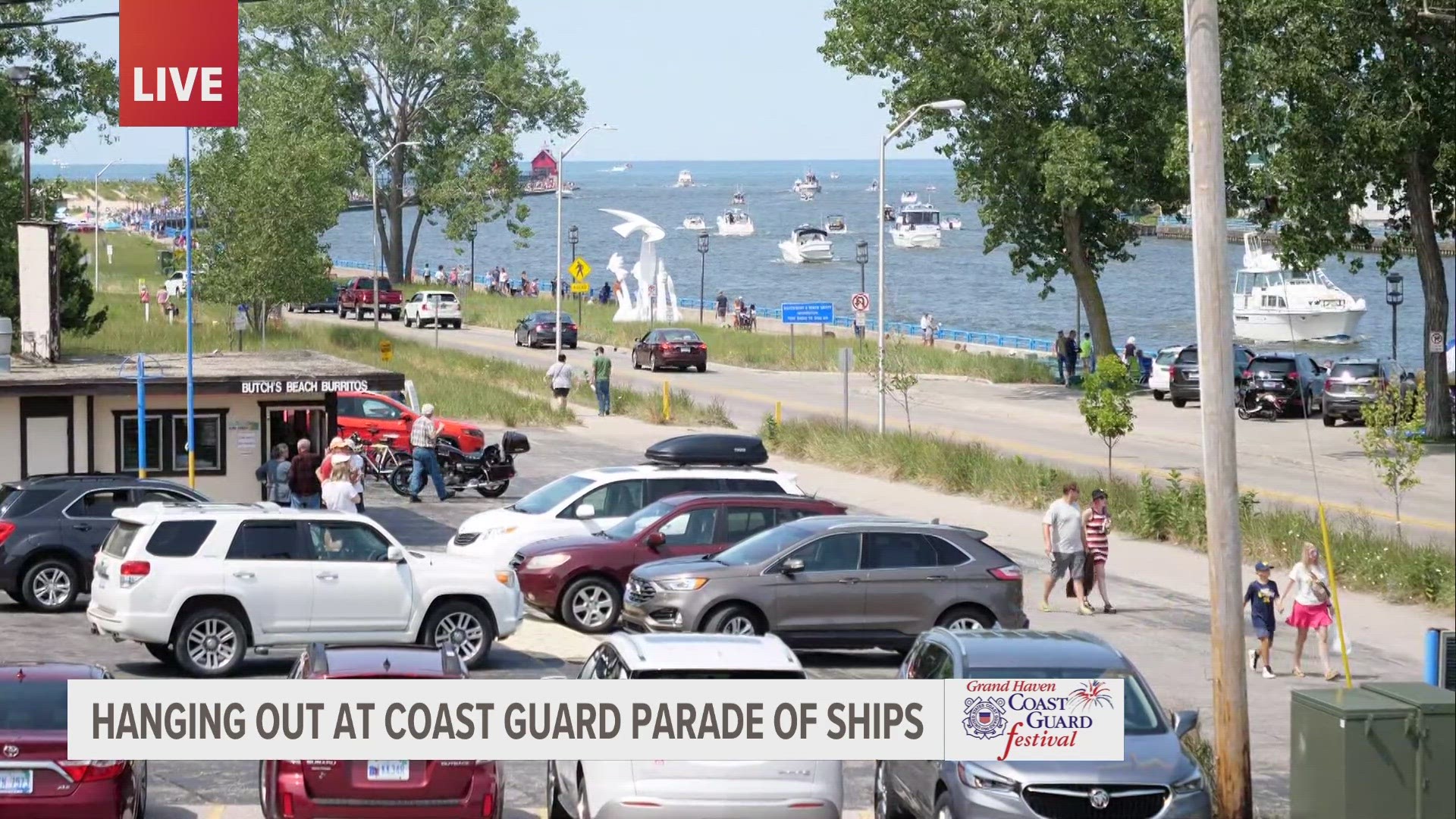 Grand Haven is ready to welcome US Coast Guard vessels to Snug Harbor as part of the Parade of Ships.