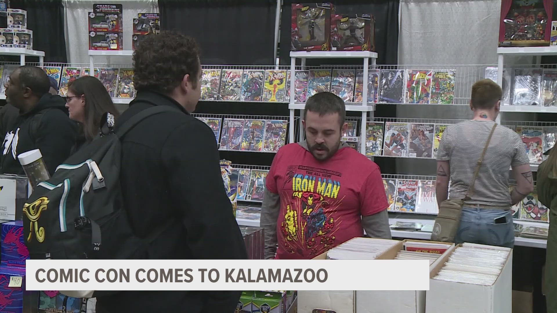 Grand Rapids Comic-Con is taking the show on the road this year and hosting a three day convention at the Kalamazoo County Expo Center.