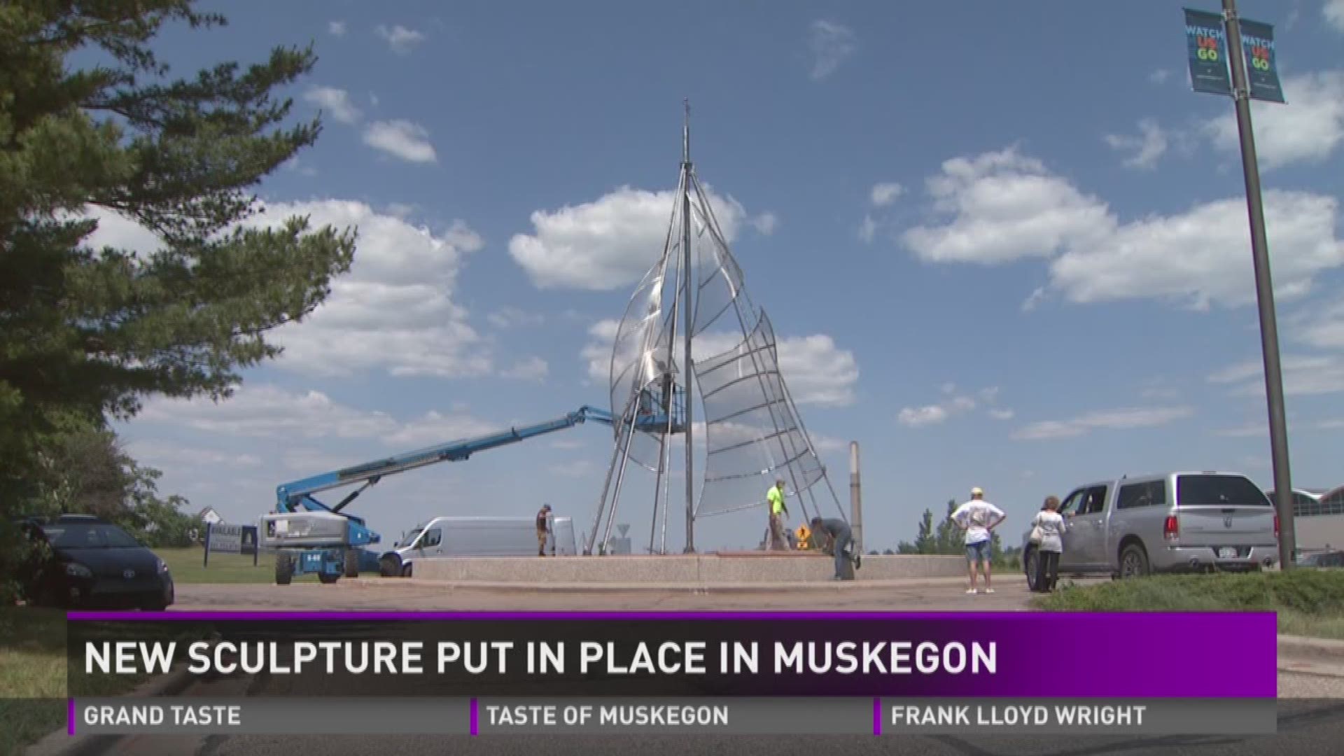 New Sculpture Debuted In Muskegon Wzzm13