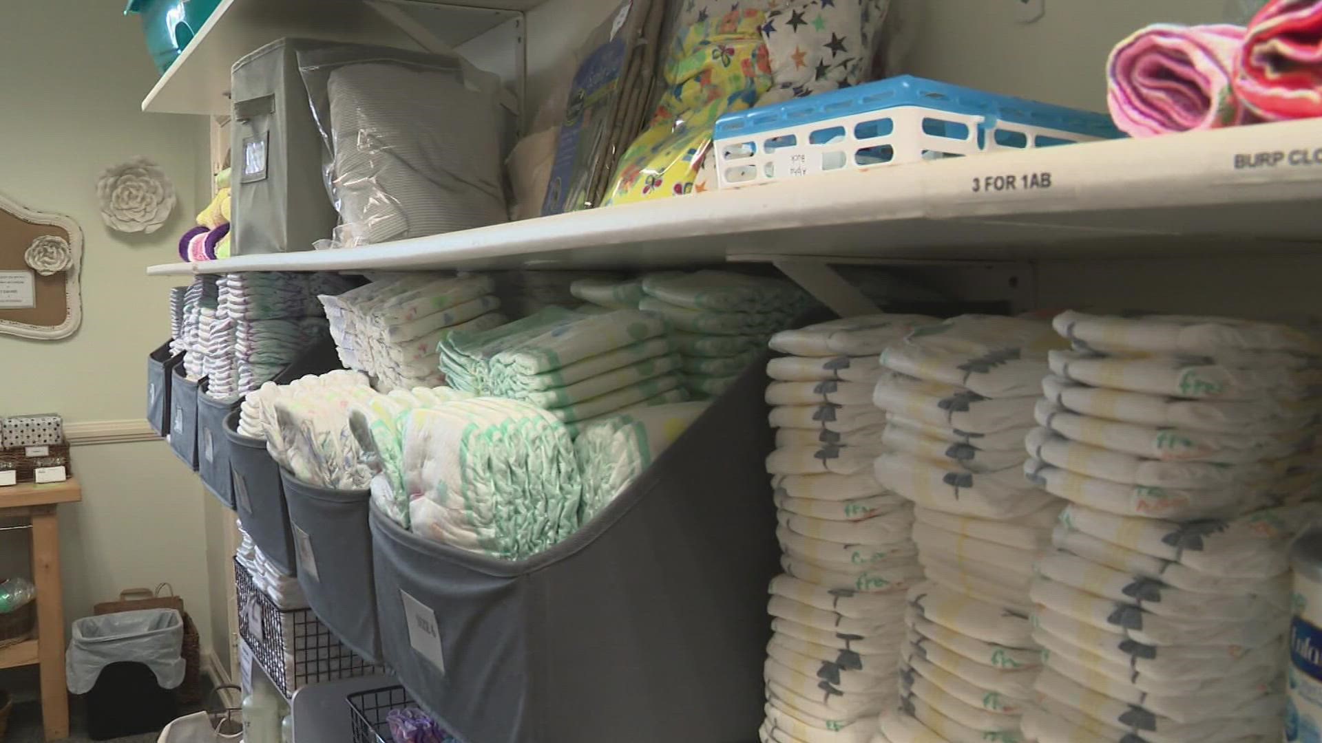The group says with help from community partners and churches, their donations have allowed them to serve more than 1,000 families with necessities.