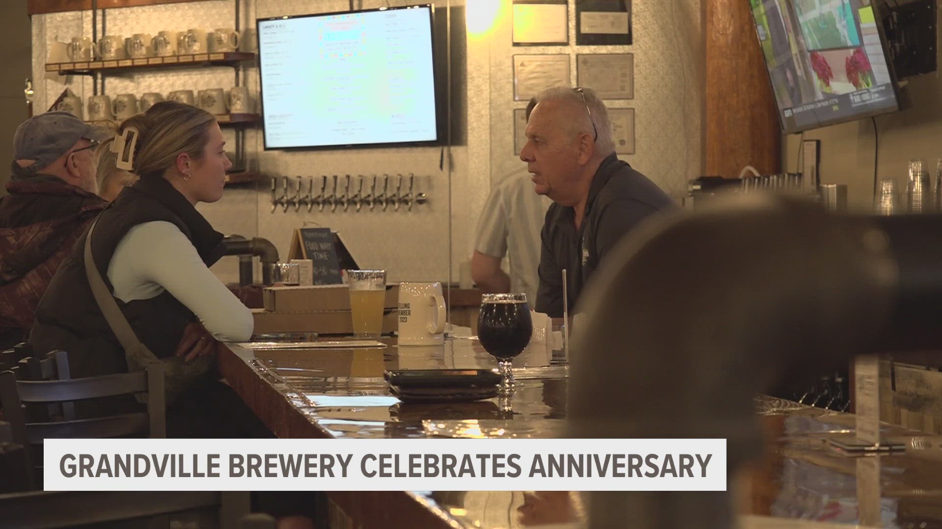 Tom Feeney used to coach rugby at Grandville High, which is where his kids went. He said because of his local ties, everything at his brewery is about community.