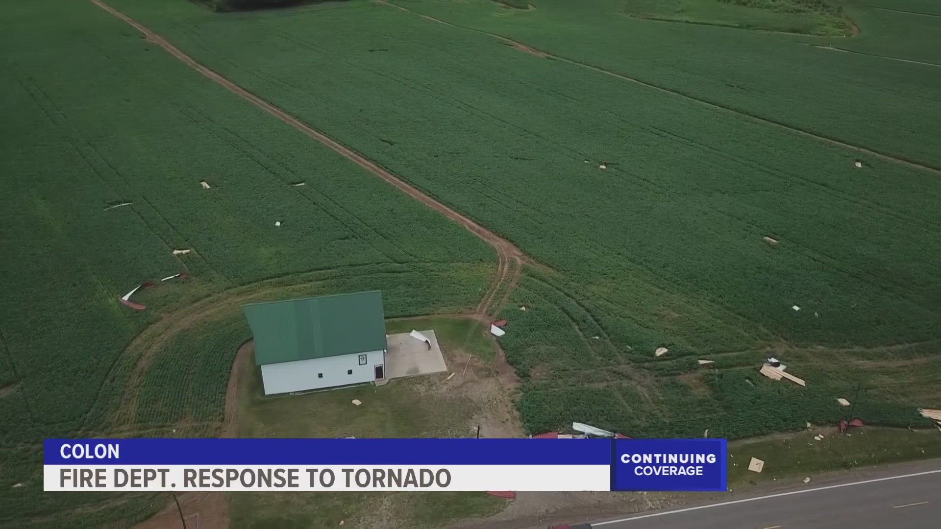 We know the storm that hit Colon was an EF-1 Tornado, but the night of little was known outside of the fact that damage had been left behind after the storm.