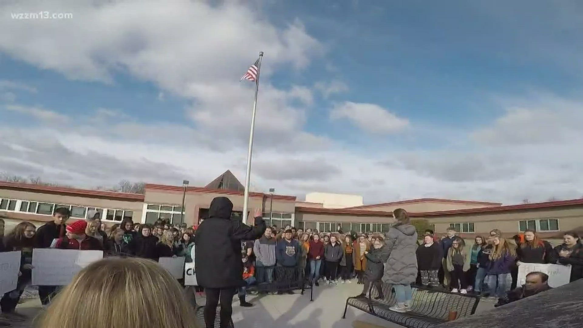 Allegan students also joined walkout movement