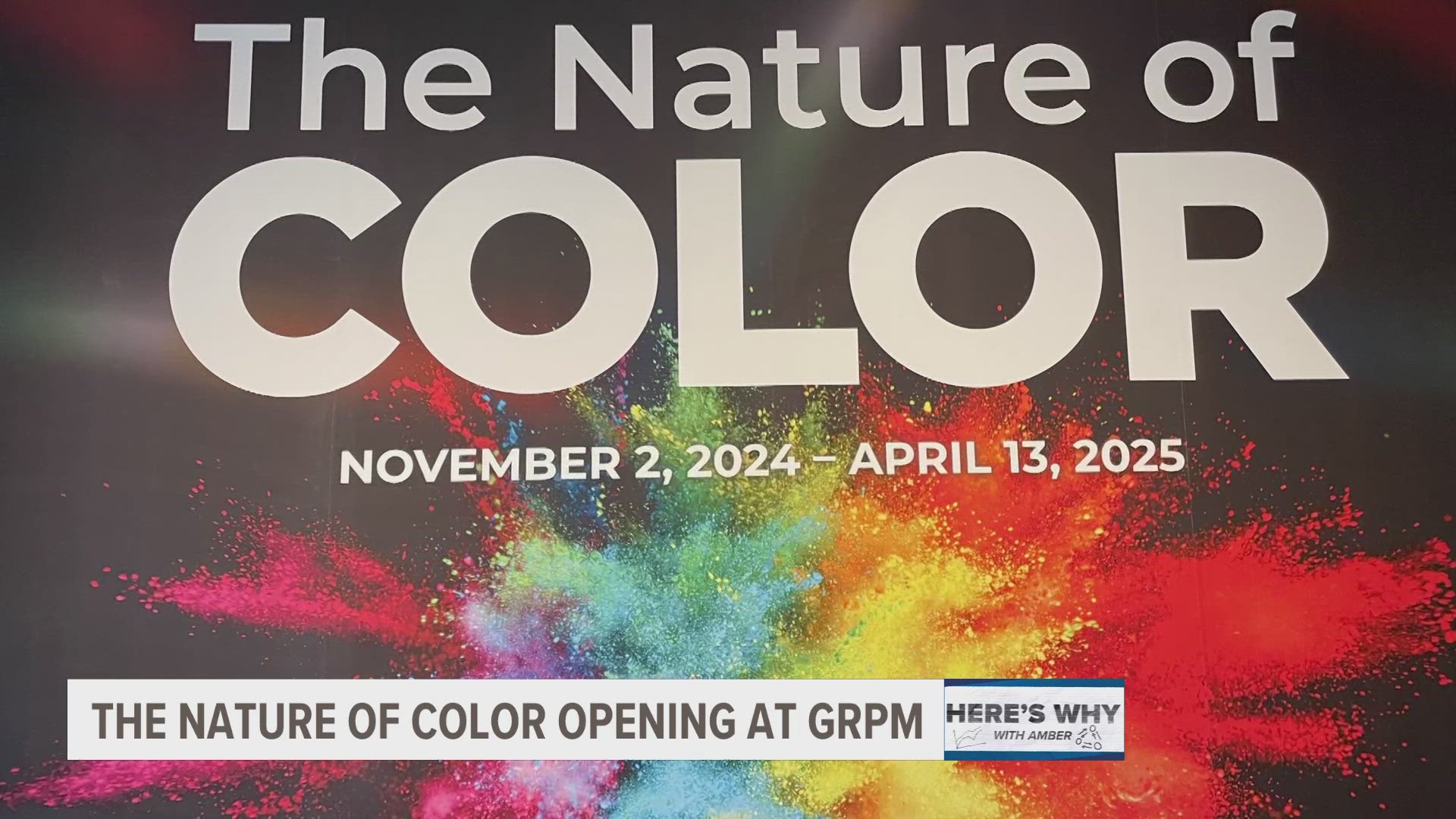 You can learn all about color at a new exhibit at the museum.