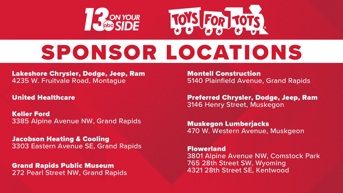 Toys For Tots 2019 Drop Off Locations