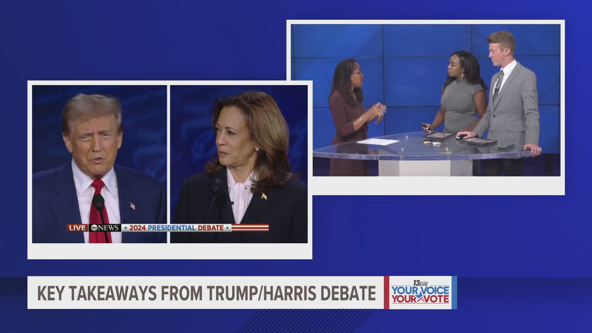 Tracey Brame, associate dean of Cooley Law School, is analyzing the presidential debate between Vice President Kamala Harris and former President Donald Trump.