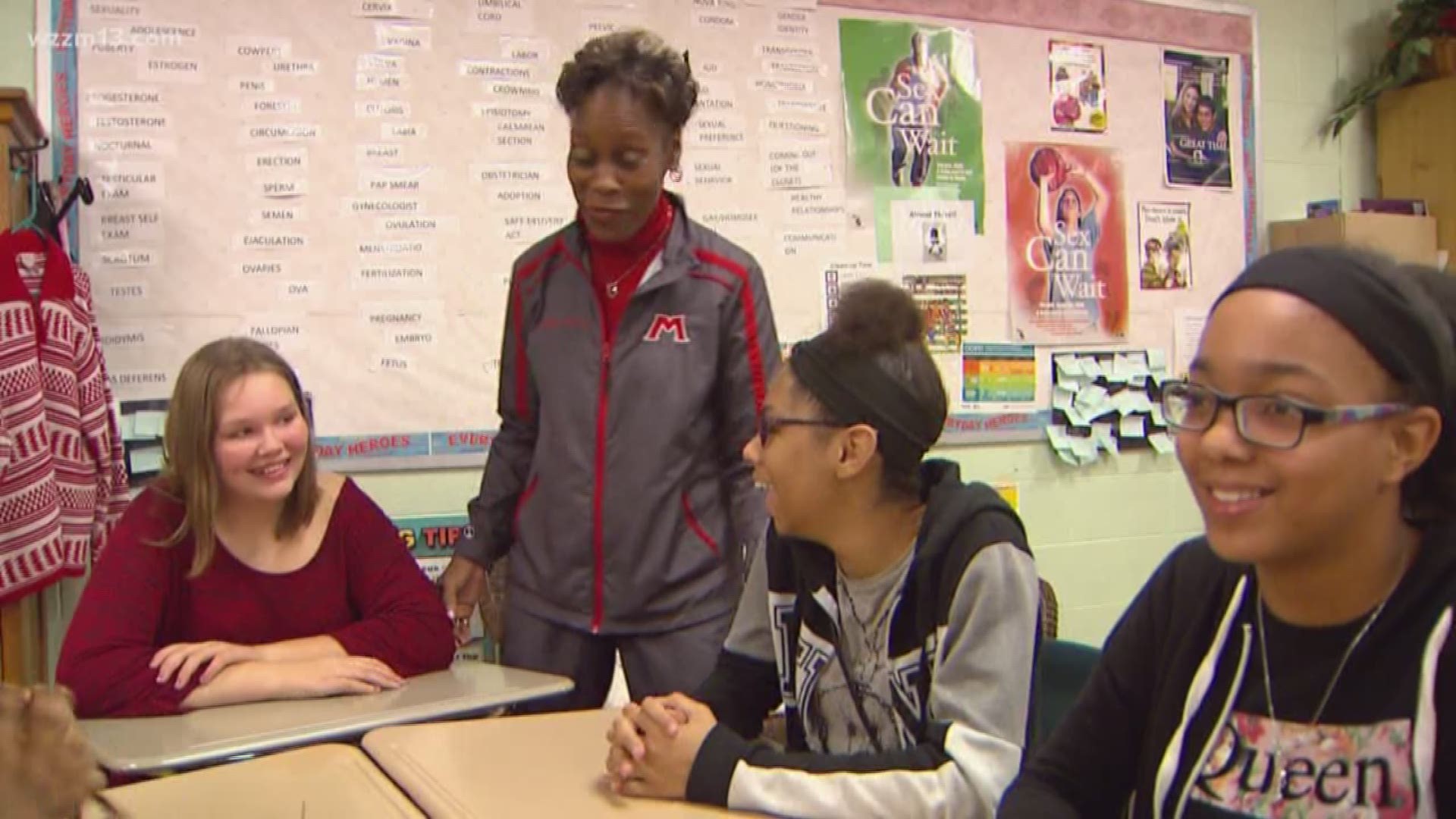 Muskegon Middle School students help with Toys for Tots