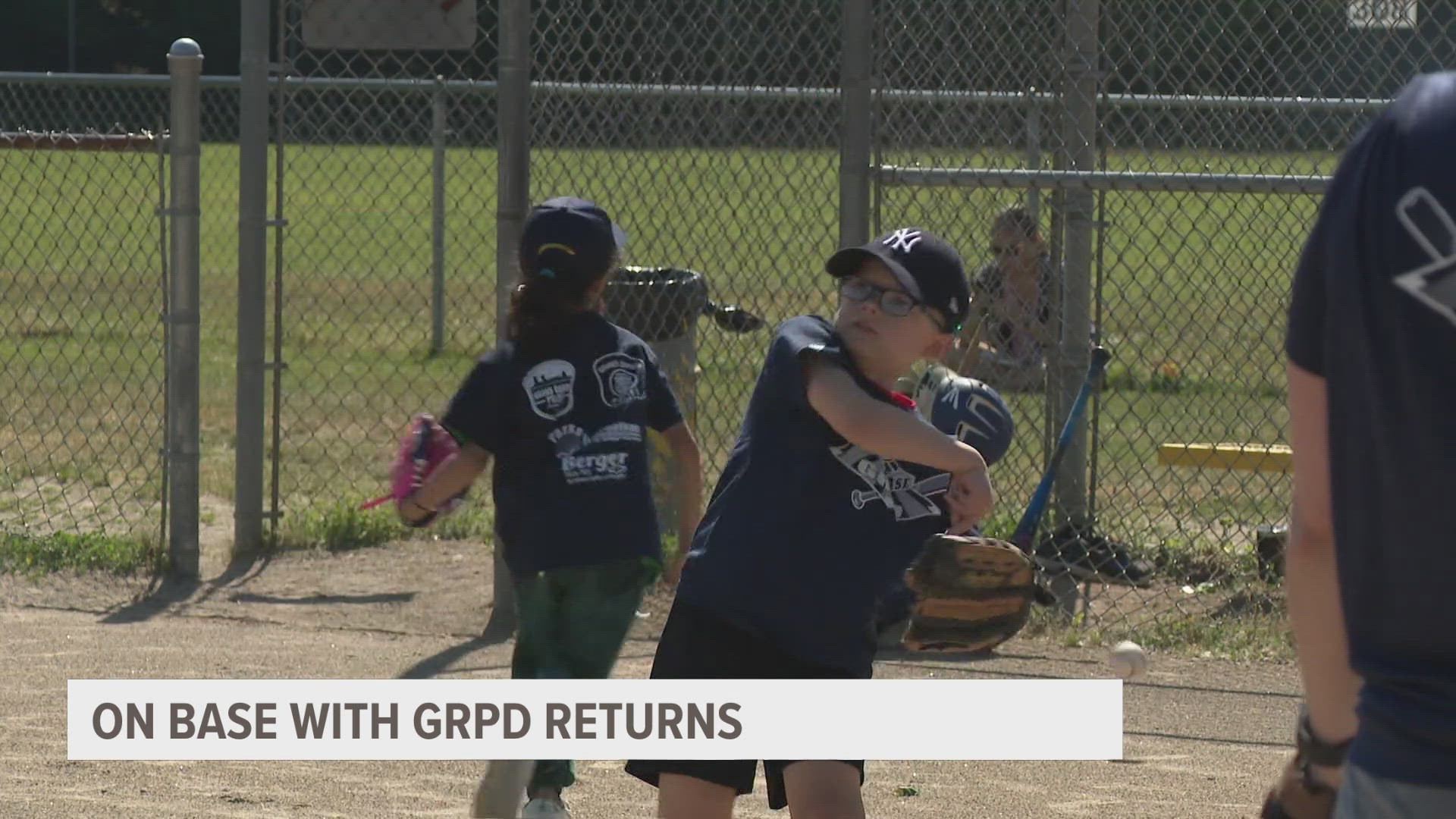 Grand Rapids Police continue their mission to mentor area kids with baseball.