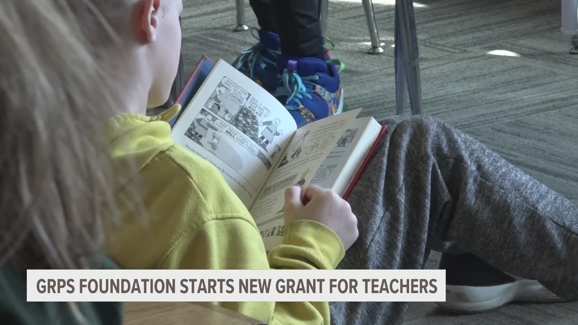 The Grand Rapids Public Schools Foundation launched a new grant, allowing teachers to use the funds to improve their student's classroom experience.
