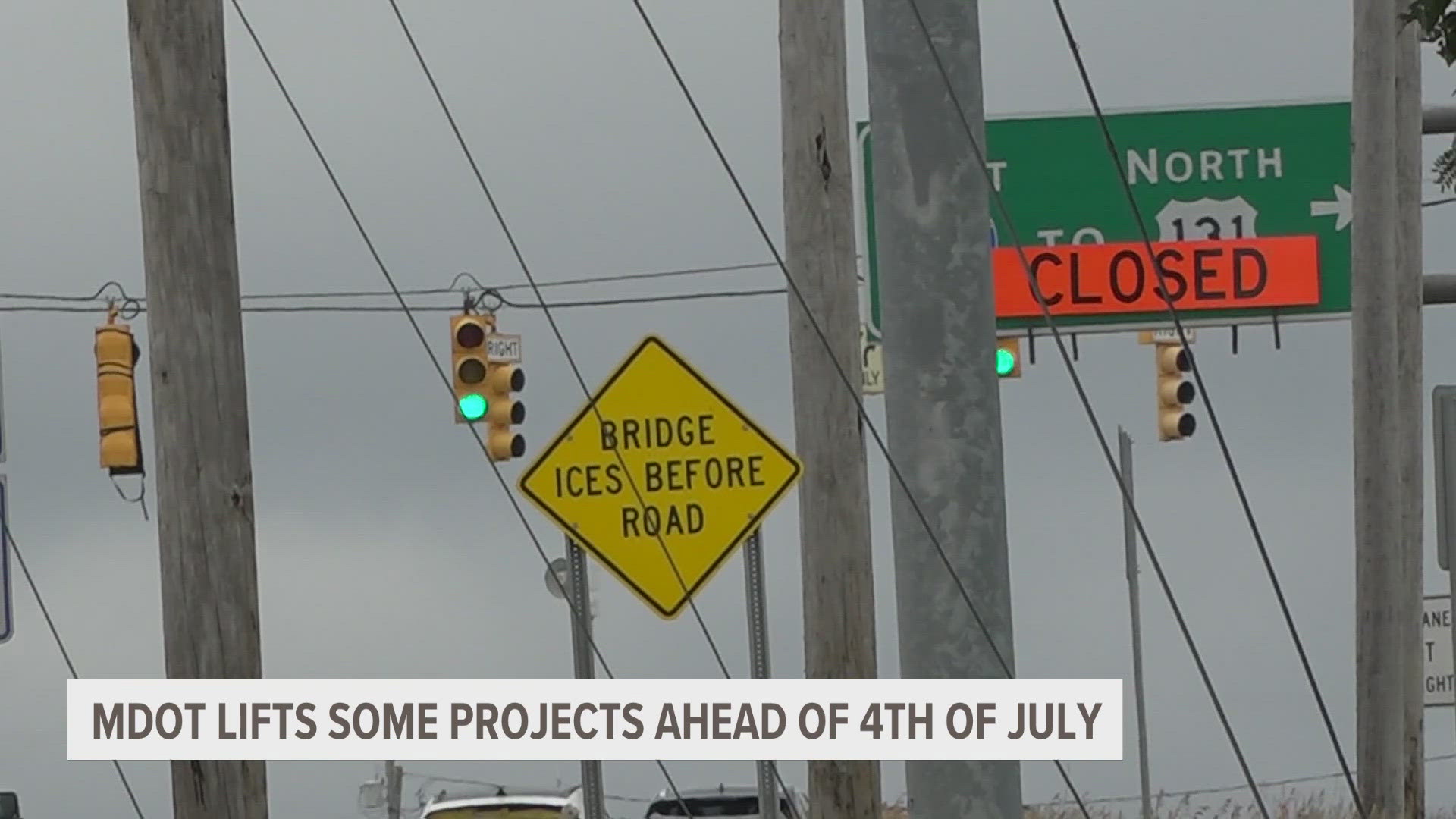 As millions of Michiganders prepare to hit the road for their Fourth of July plans, MDOT is hoping to ease the traffic headaches by opening some closures up.