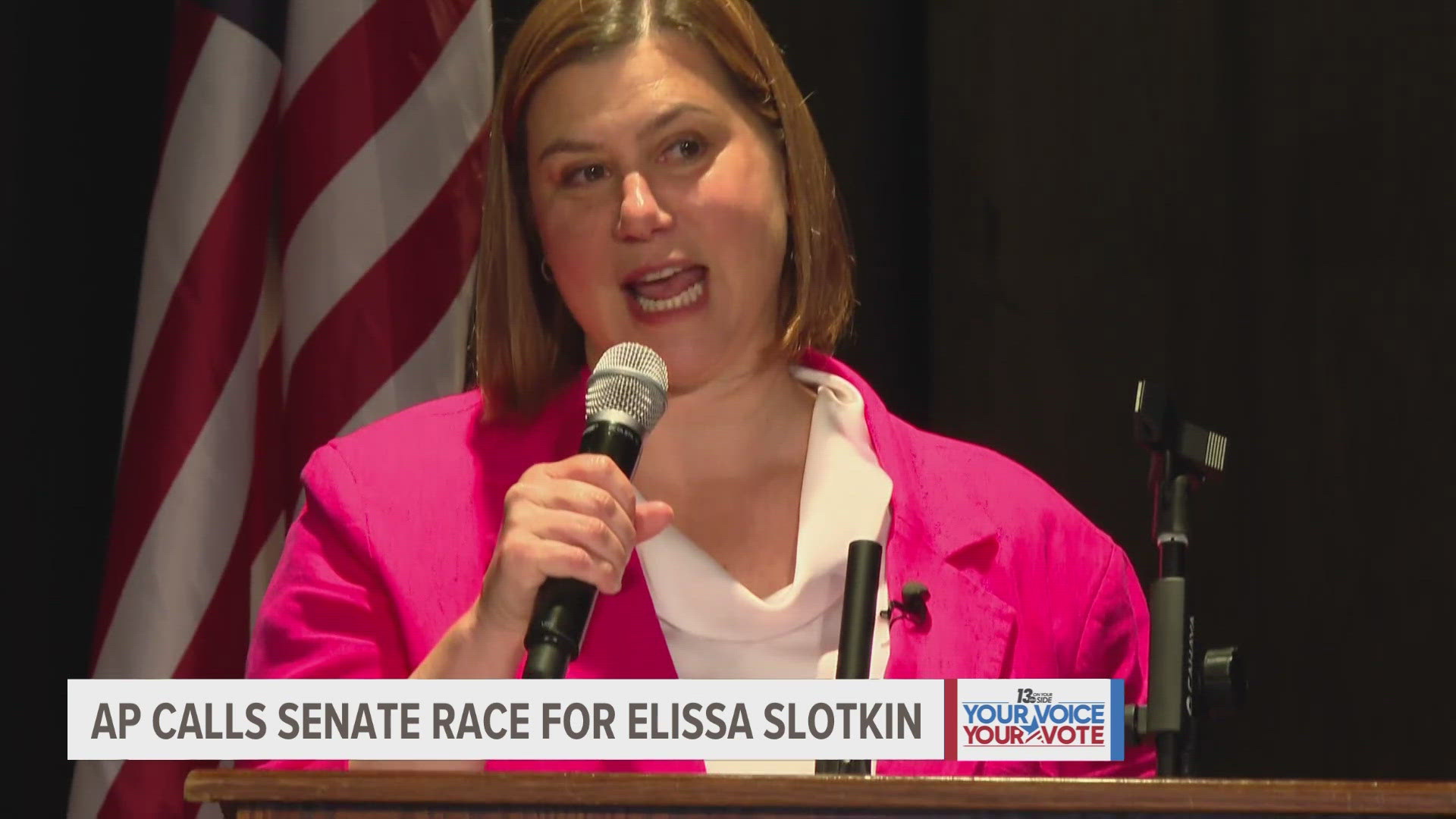 The Associated Press called the race for Slotkin on Nov. 6.