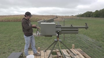 Kent County orchard adds apple cannons for 2021 season