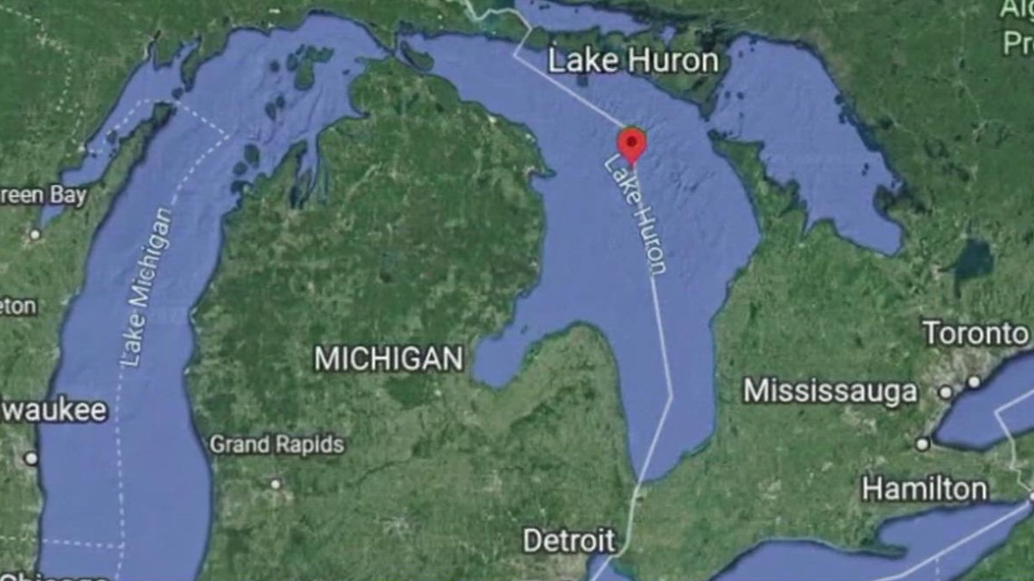 Officials react after unknown object shot down over Lake Huron