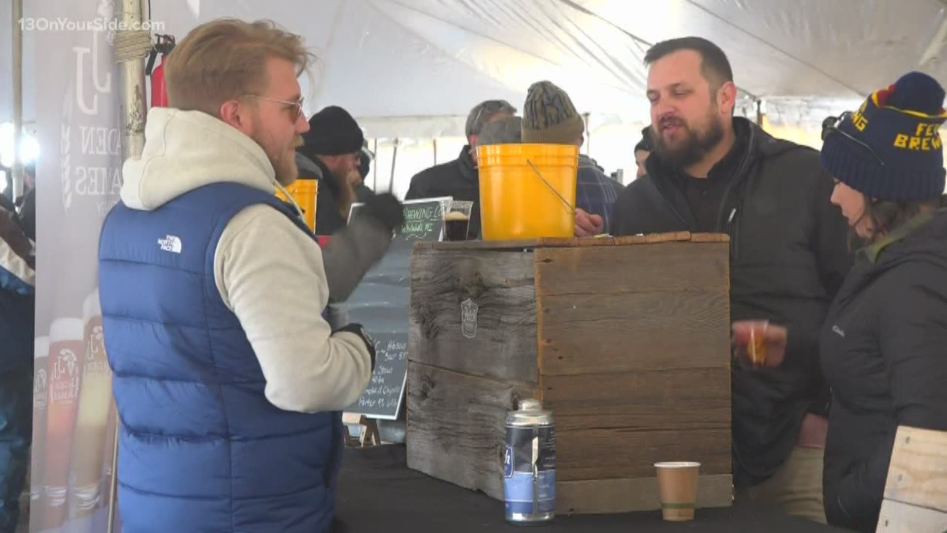 The 15th annual Winter Beer Festival had sunny skies and warm temperatures to celebrate the event.