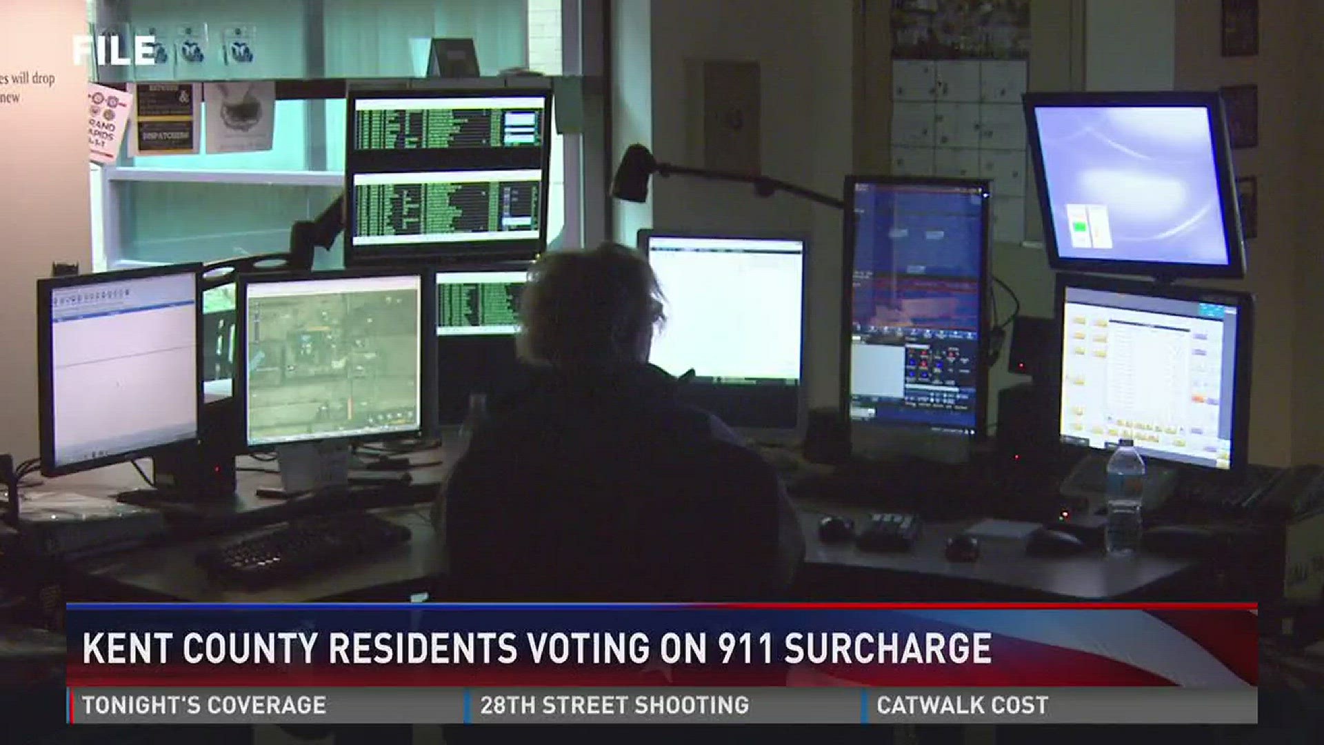 Kent County Residents voting on 911 surcharge