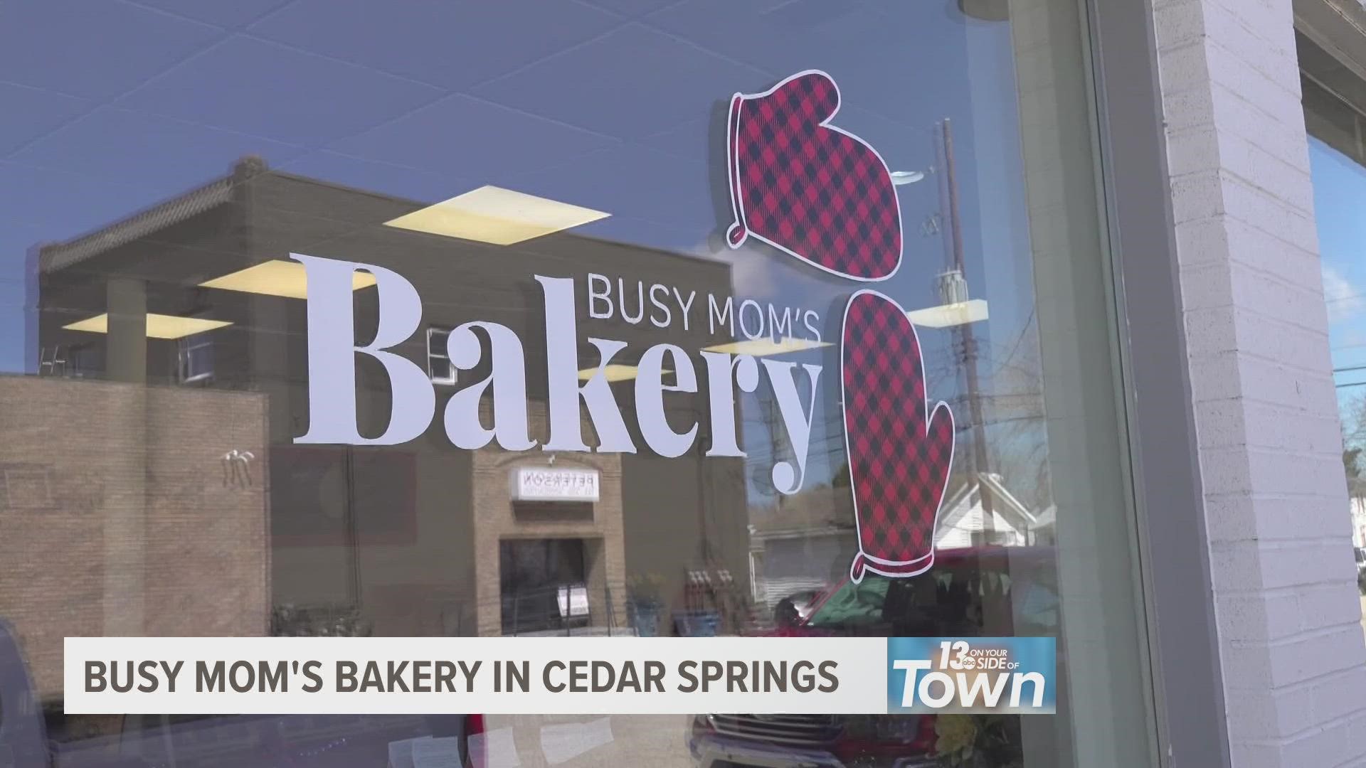 "Busy Mom's Bakery" first opened its doors just one week before the state shutdown at the start of pandemic.