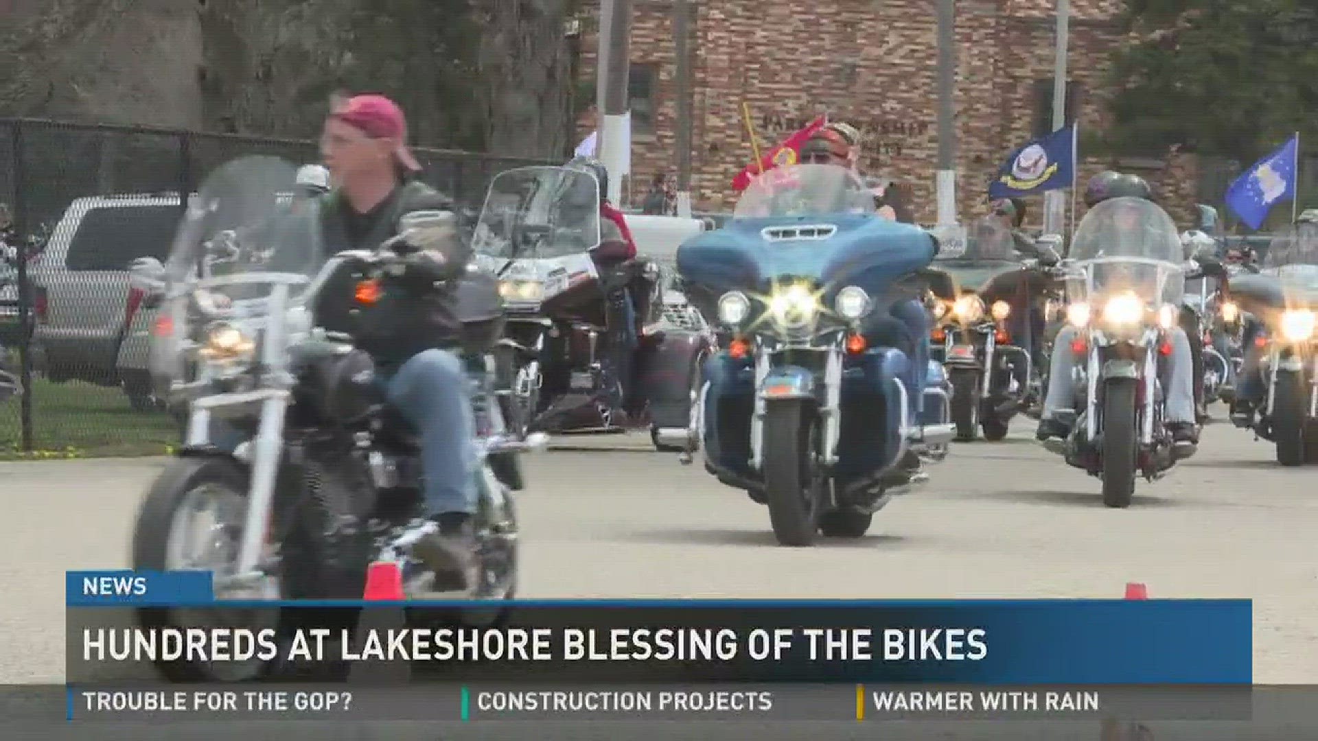 Riders prayed for a safe season, and charitable proceeds will support Lakeshore Habitat for Humanity and Kids Food Basket of Holland.