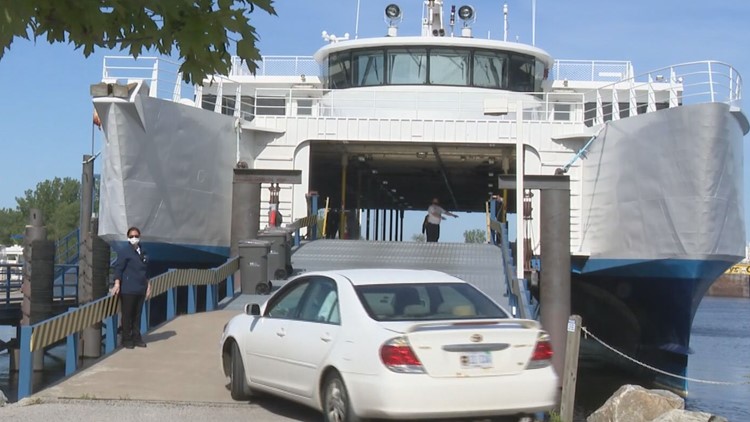 Lake Express Ferry back up and running for the season
