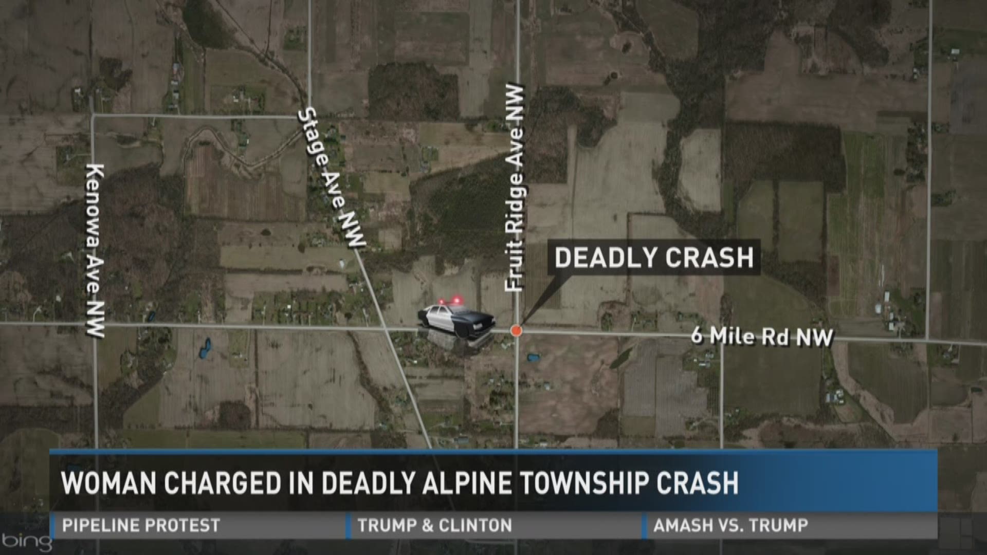 A Walker teenager is facing a misdemeanor charge for a traffic accident that killed another teenager in Alpine Township.