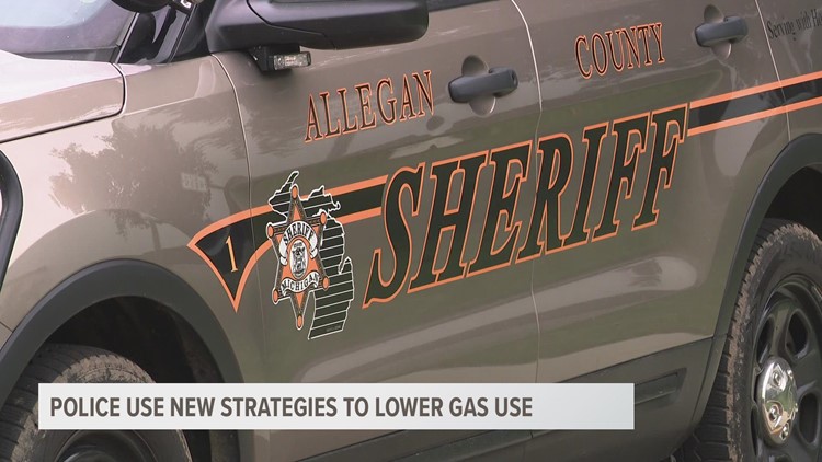 Police use new strategies to lower gas use