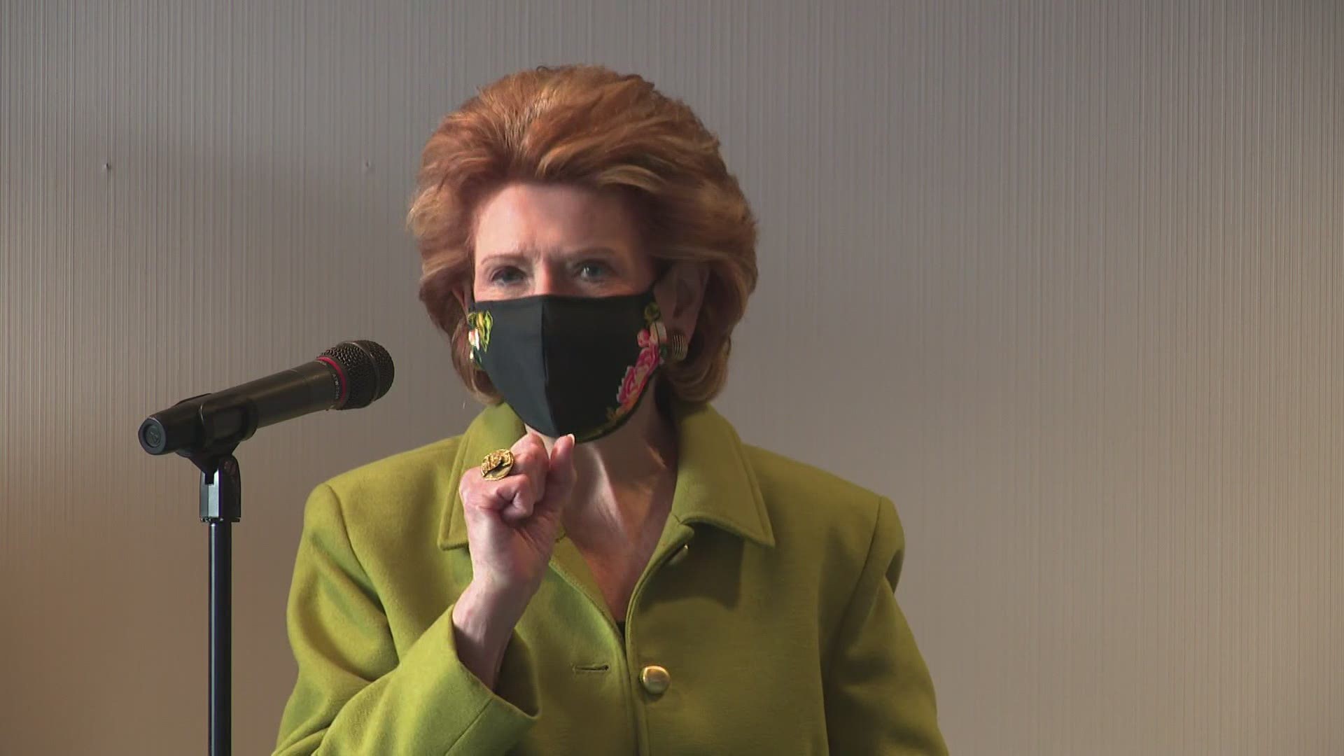 Stabenow toured network 180 in Grand Rapids and met with local leaders to discuss mental health efforts.