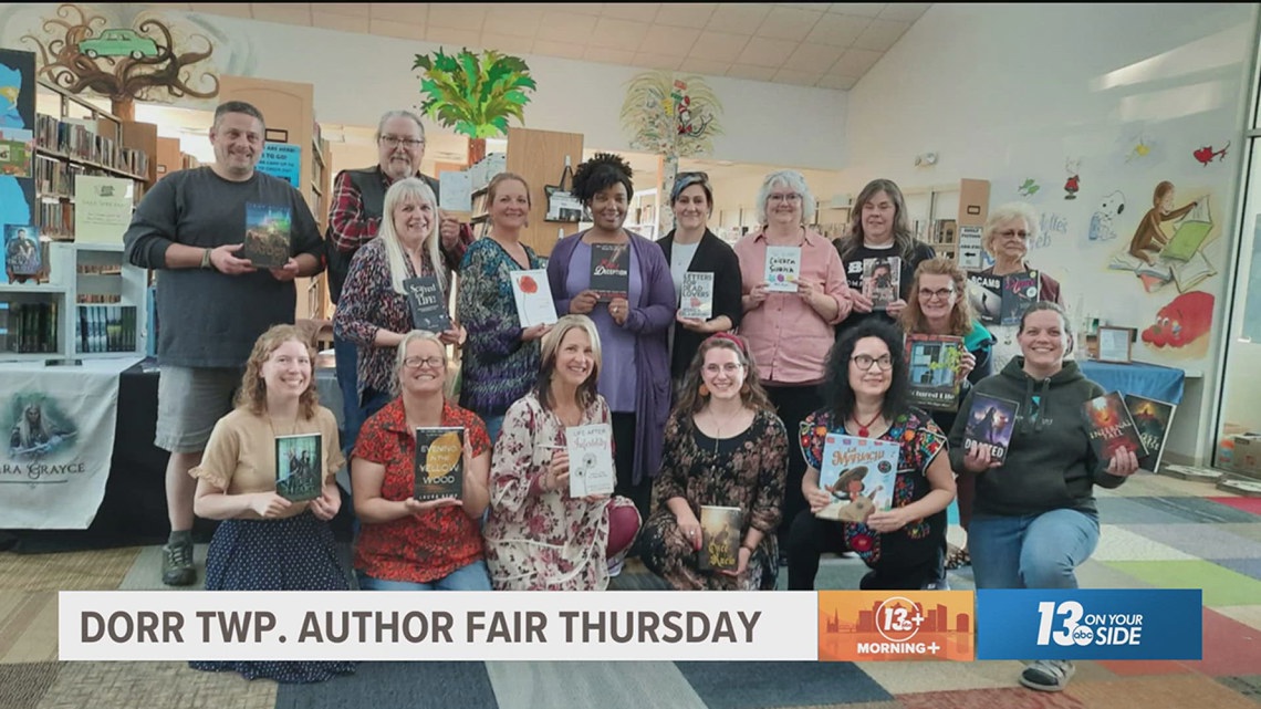 Dorr Author Fair featuring over a dozen Michigan authors