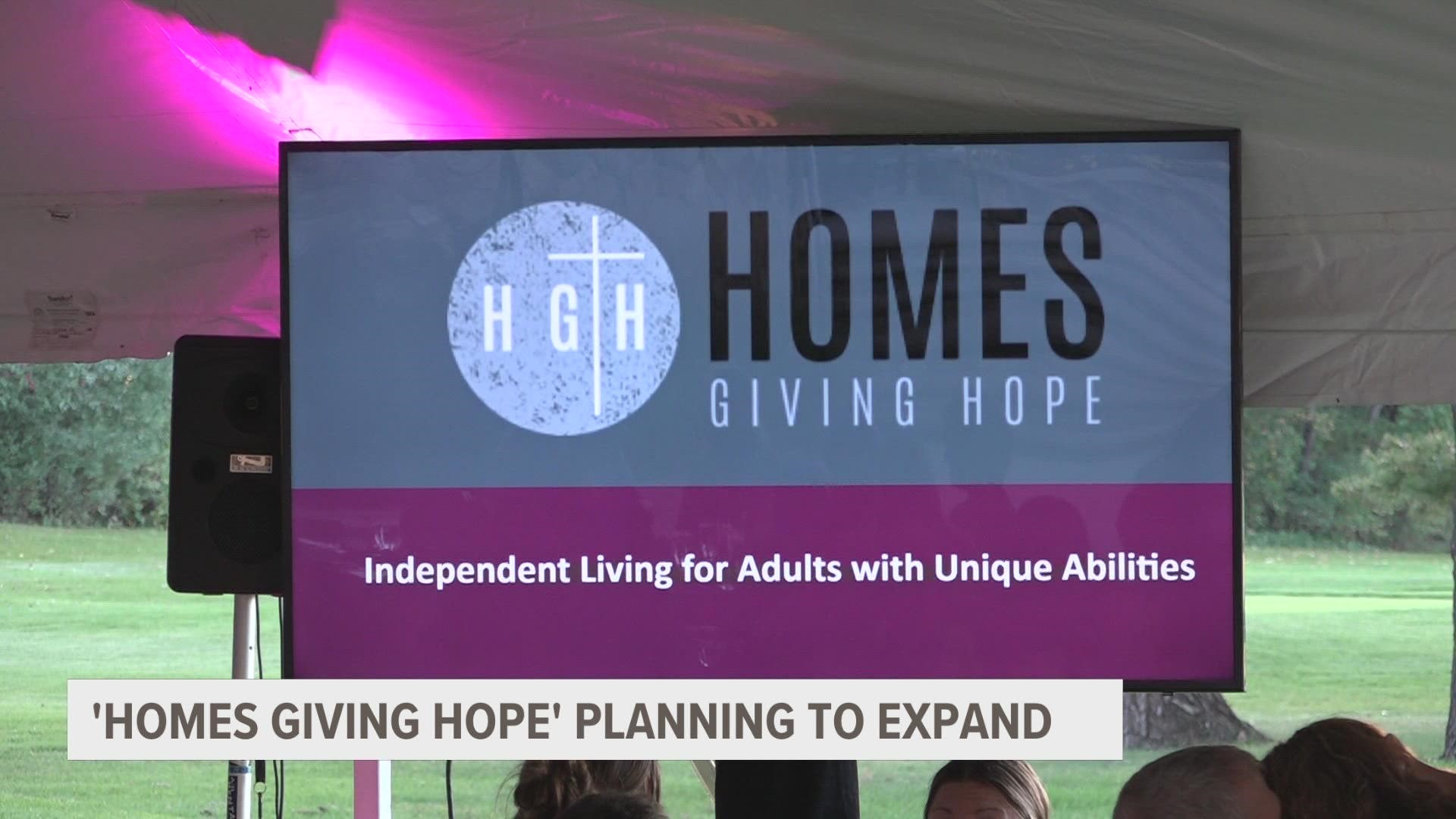 "It's pretty amazing living on my own. Don't have mom or dad around. It's more freedom. You learn to do stuff on your own," said a Homes Giving Hope resident.