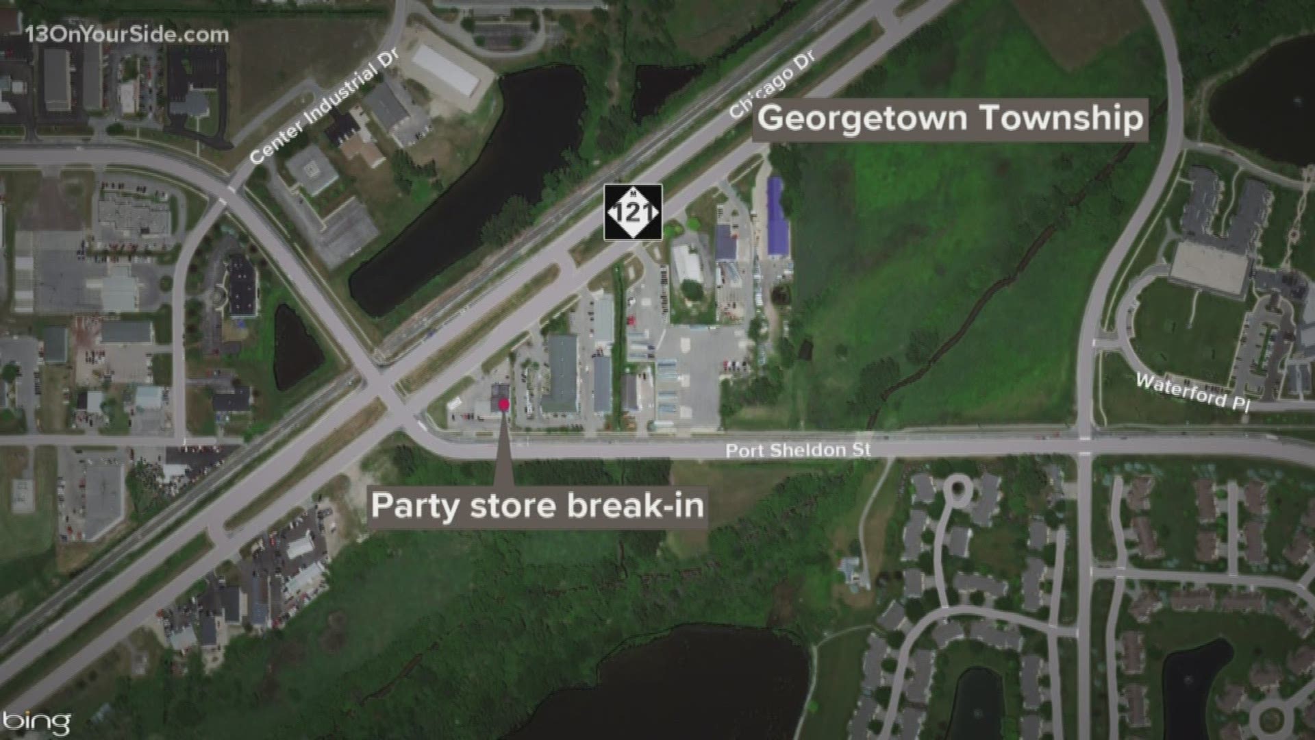 Authorities in Ottawa County are investigating another break-in, this time at a party store. Deputies say thieves smashed a window and made off with cigarettes, alcohol and other small items. They fled the scene just before police arrived.
