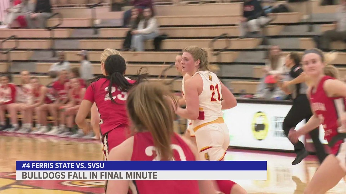 Ferris State women's basketball falls to SVSU 47-44 | wzzm13.com