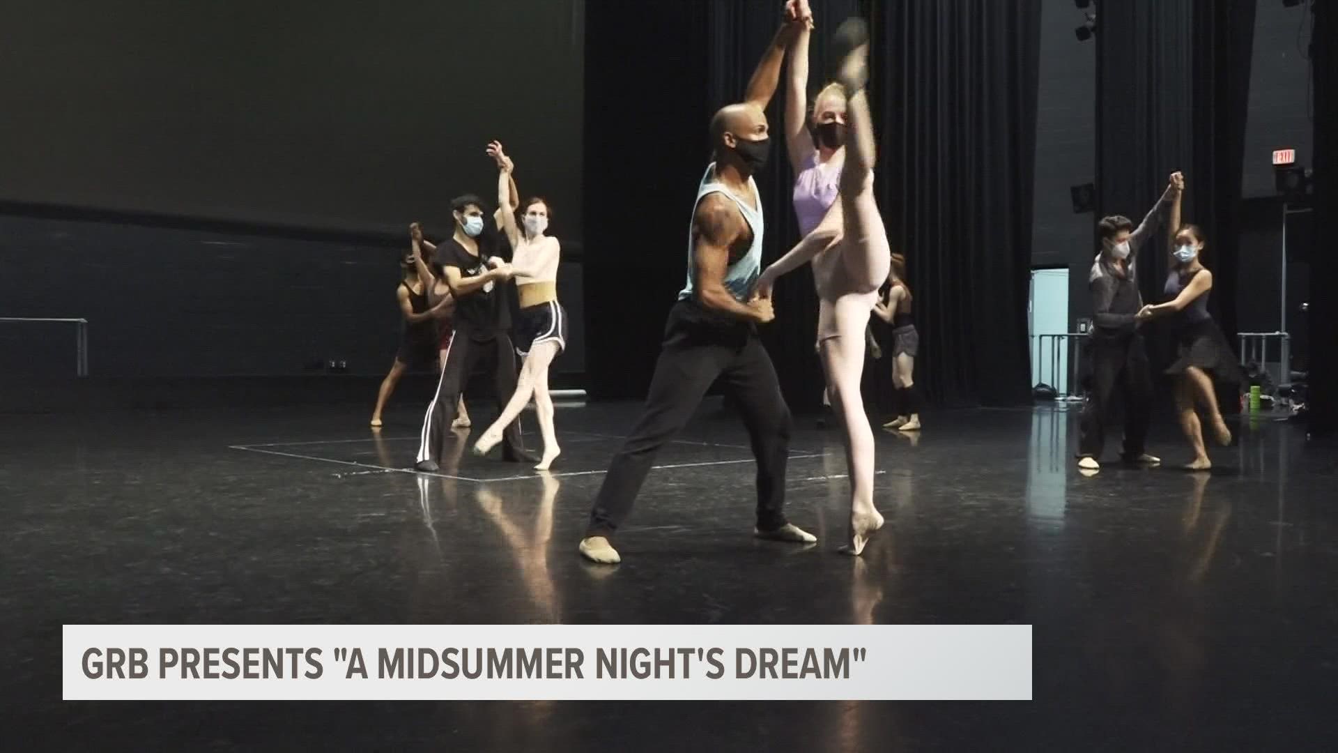 The Grand Rapids Ballet continues its 50th anniversary celebration with performances of “A Midsummer Night’s Dream.”