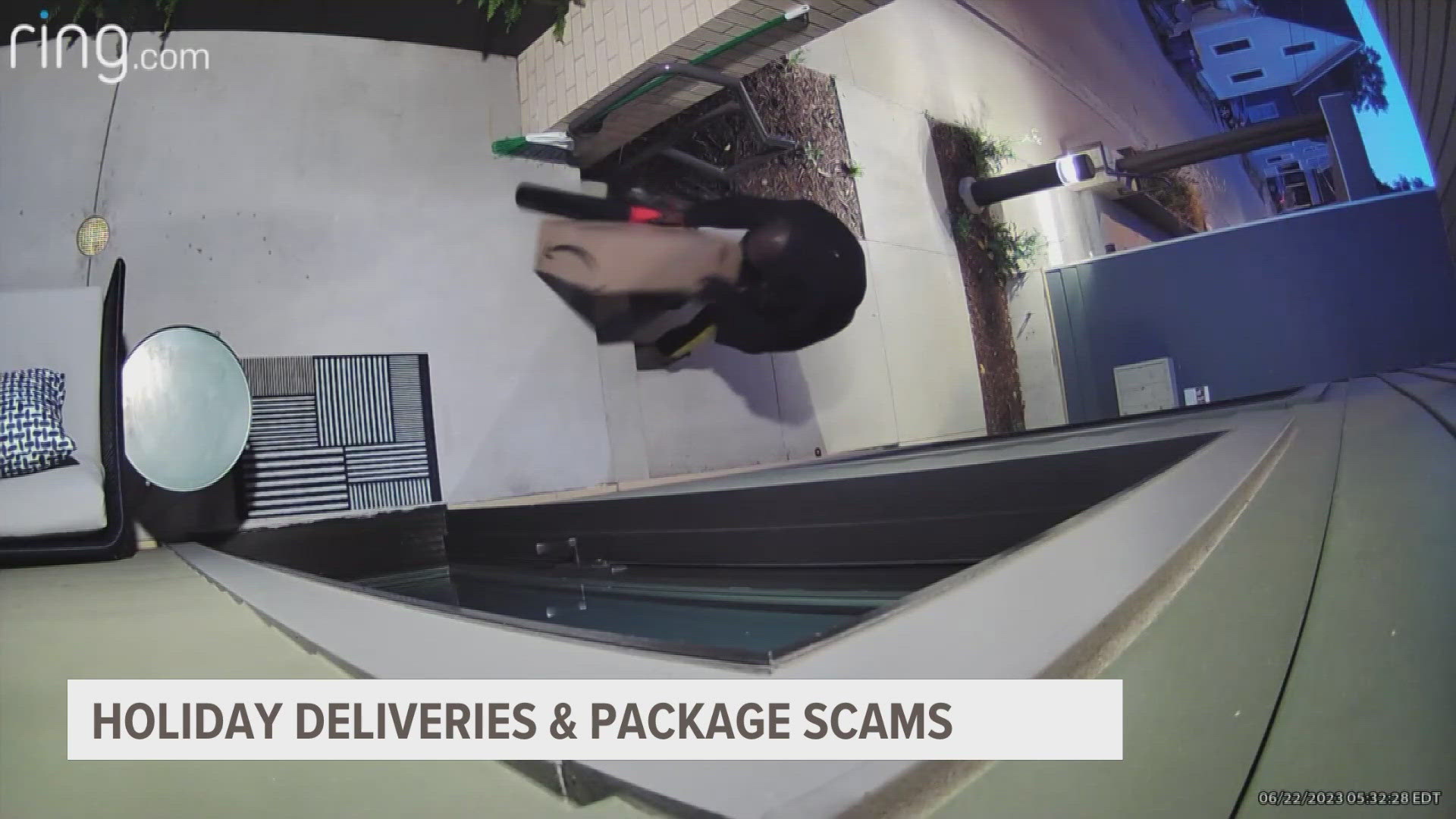 If you think your package was stolen, file a report with your local police department and the delivery company. 