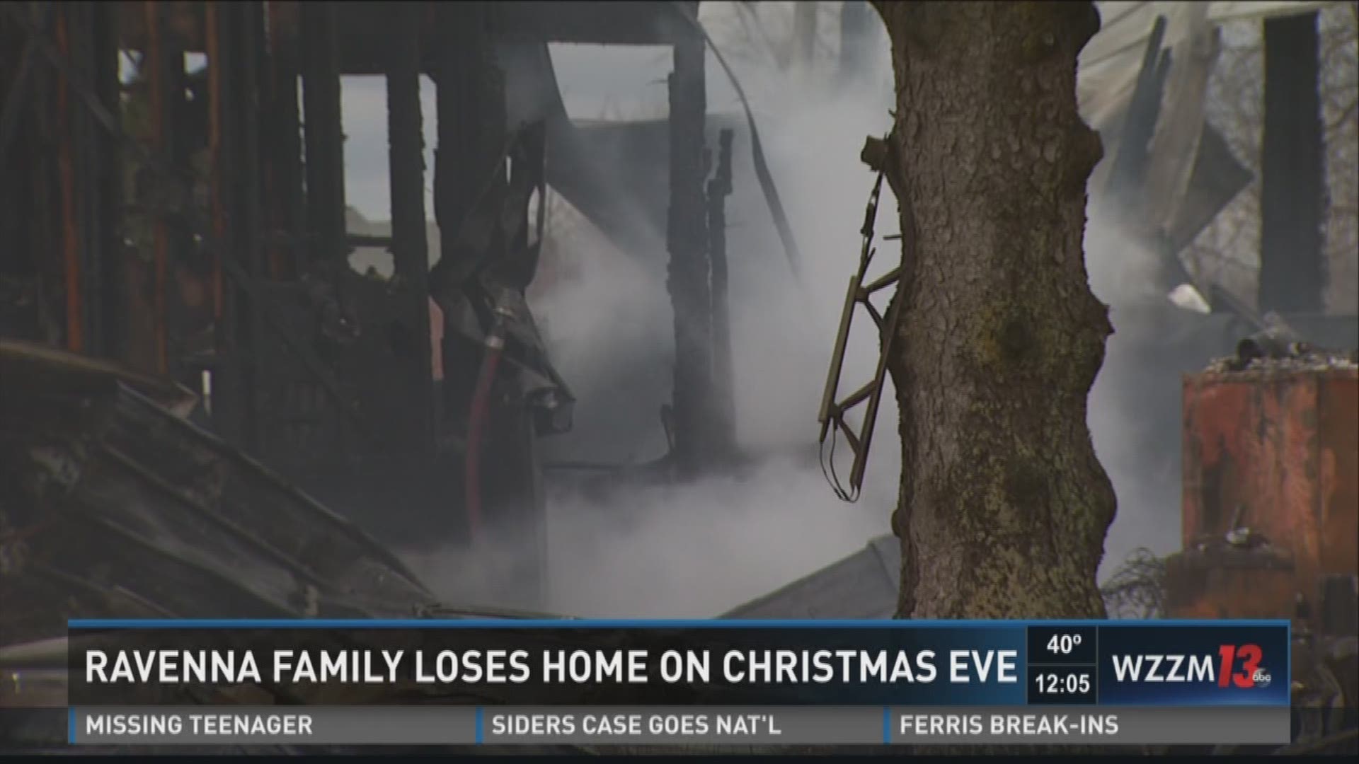 Ravenna Family Loses Home On Christmas Eve | Wzzm13.com