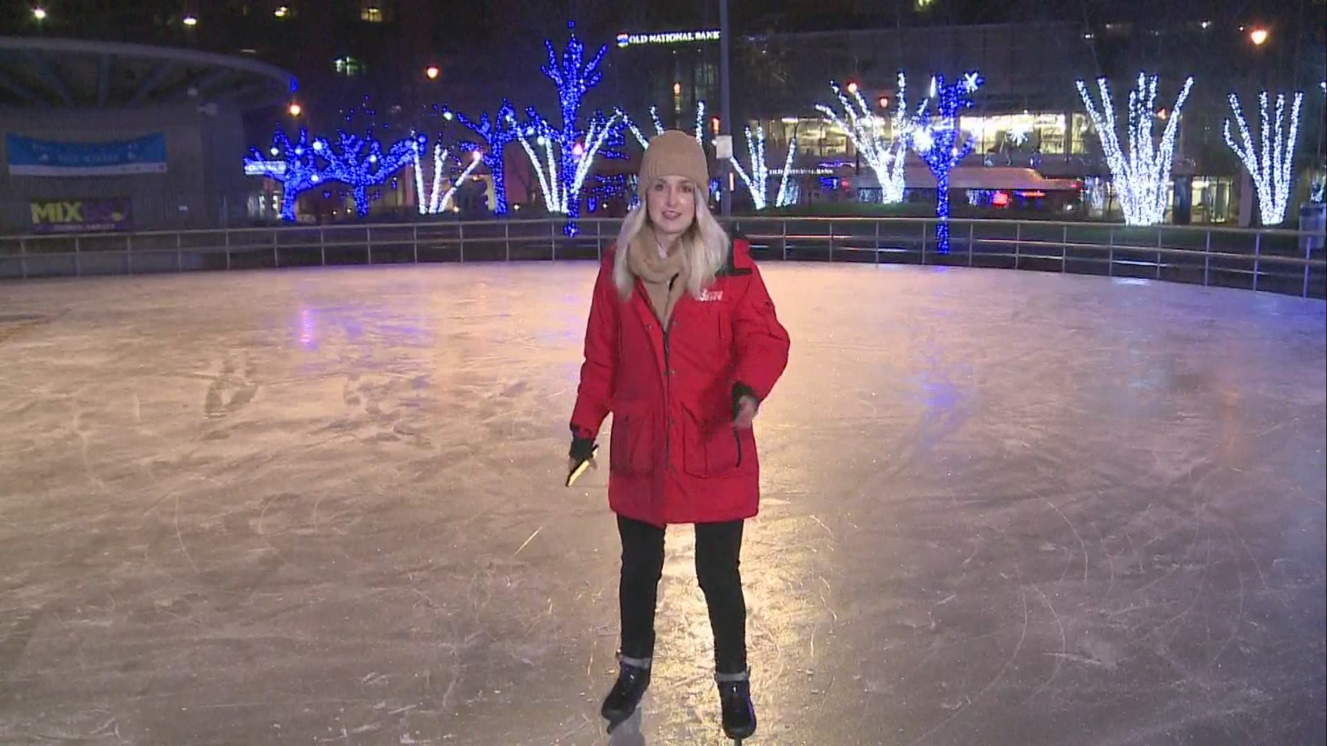 Rosa Parks Circle in downtown Grand Rapids will once again transform into an ice rink for the winter season.