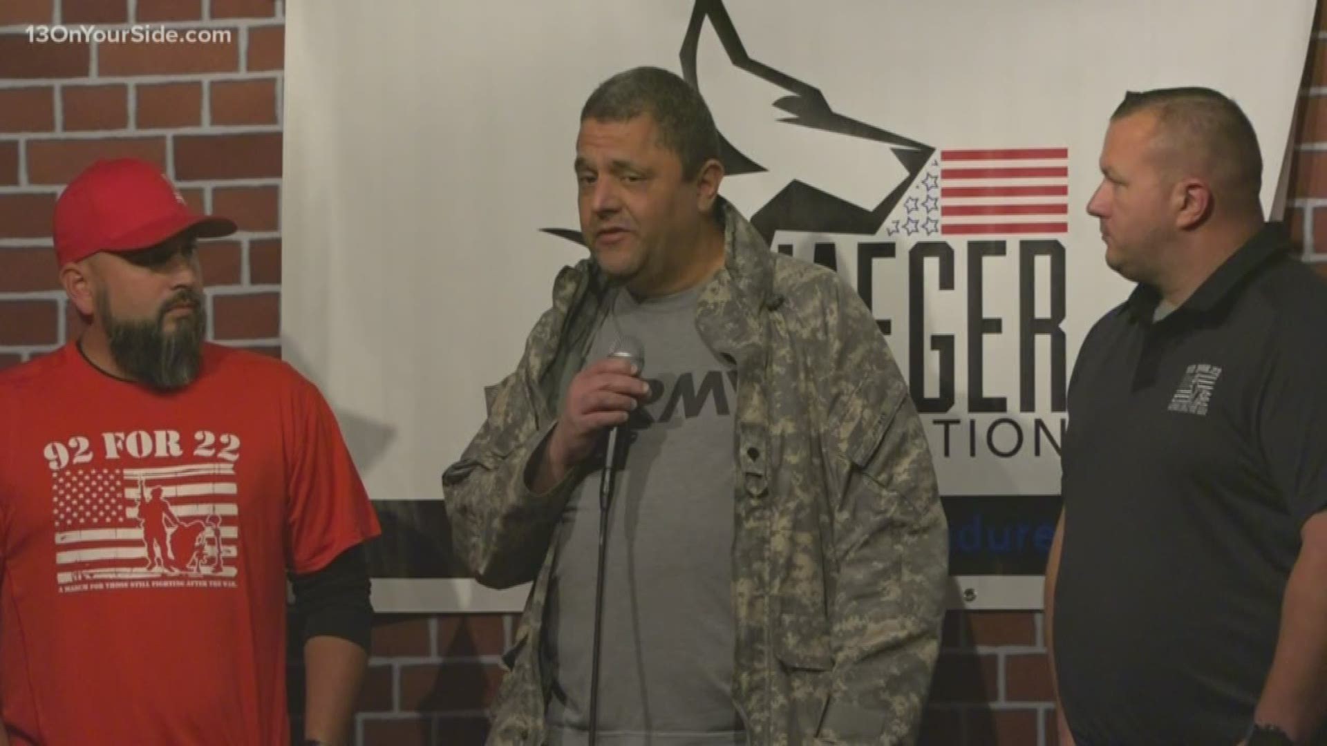 The Jaeger Foundation raises money to provide service dogs to veterans who are suffering from PTSD.